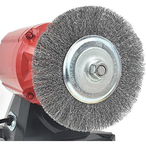 Cepillo de Alambre 6" (15.24 cm) OSFTBVT para Amoladora de Banco