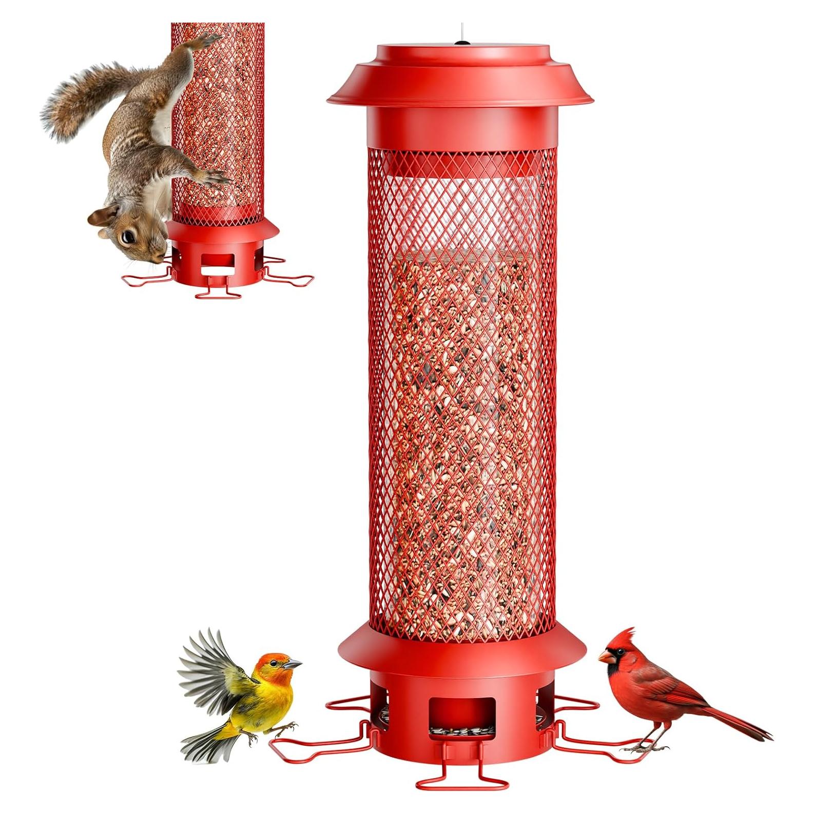 Comedero para Aves Wellavich a Prueba de Ardillas 1.81 kg