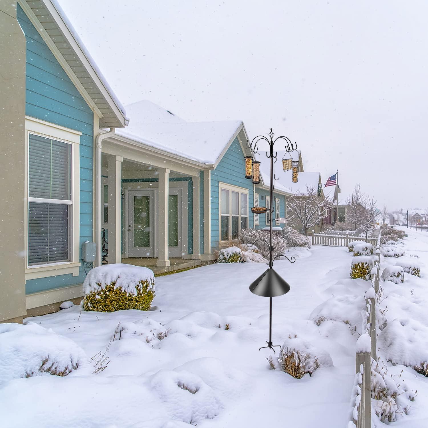 Estación de Alimentación de Aves MIXXIDEA Doble Gancho 238.76cm