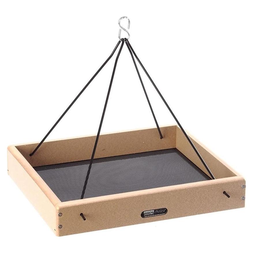 Alimentador Colgante Birds Choice SNHPF250 de Plástico Reciclado 40.64x34.29 cm