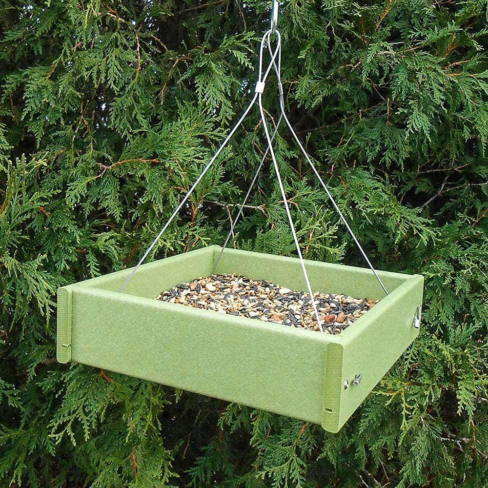 Comedero colgante Birds Choice GSHPF100 reciclado verde 25.4cm