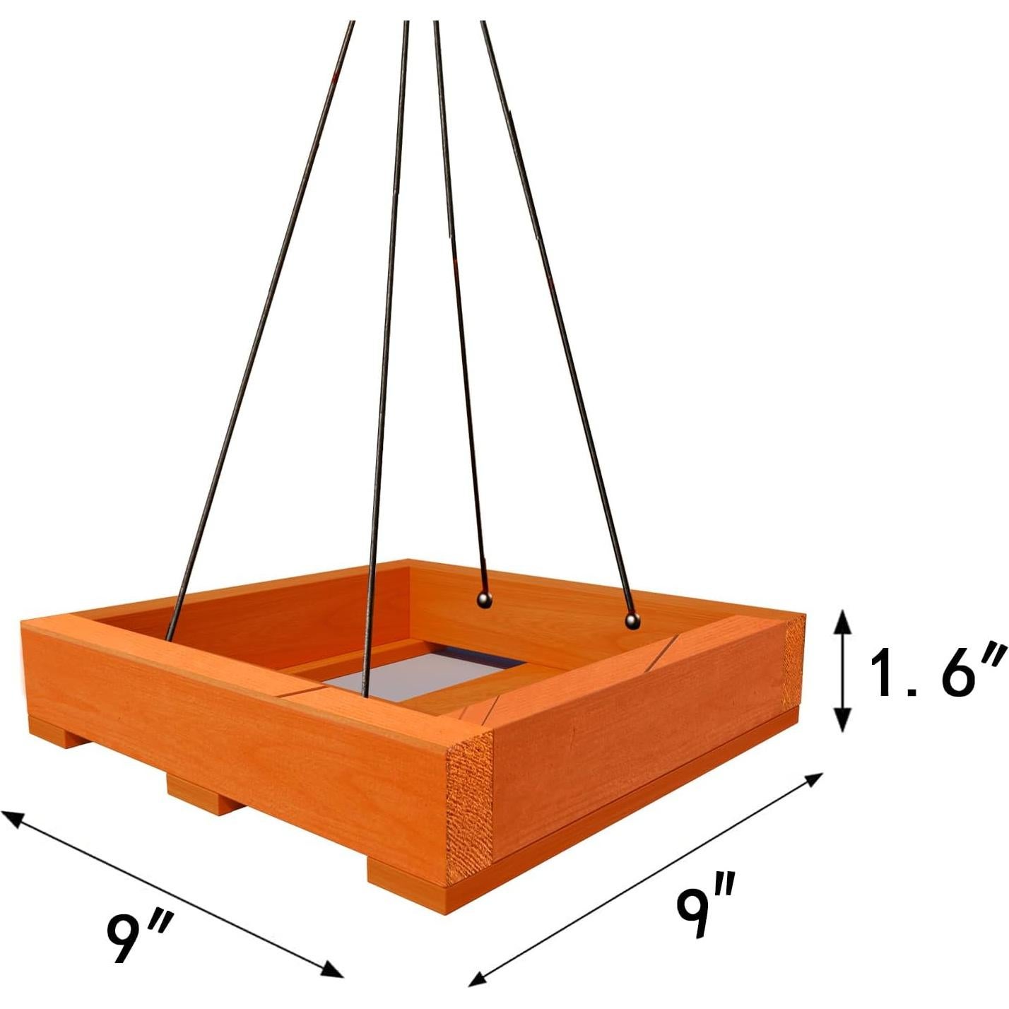 Comedero colgante de madera Strange Koala para aves 0.49 kg