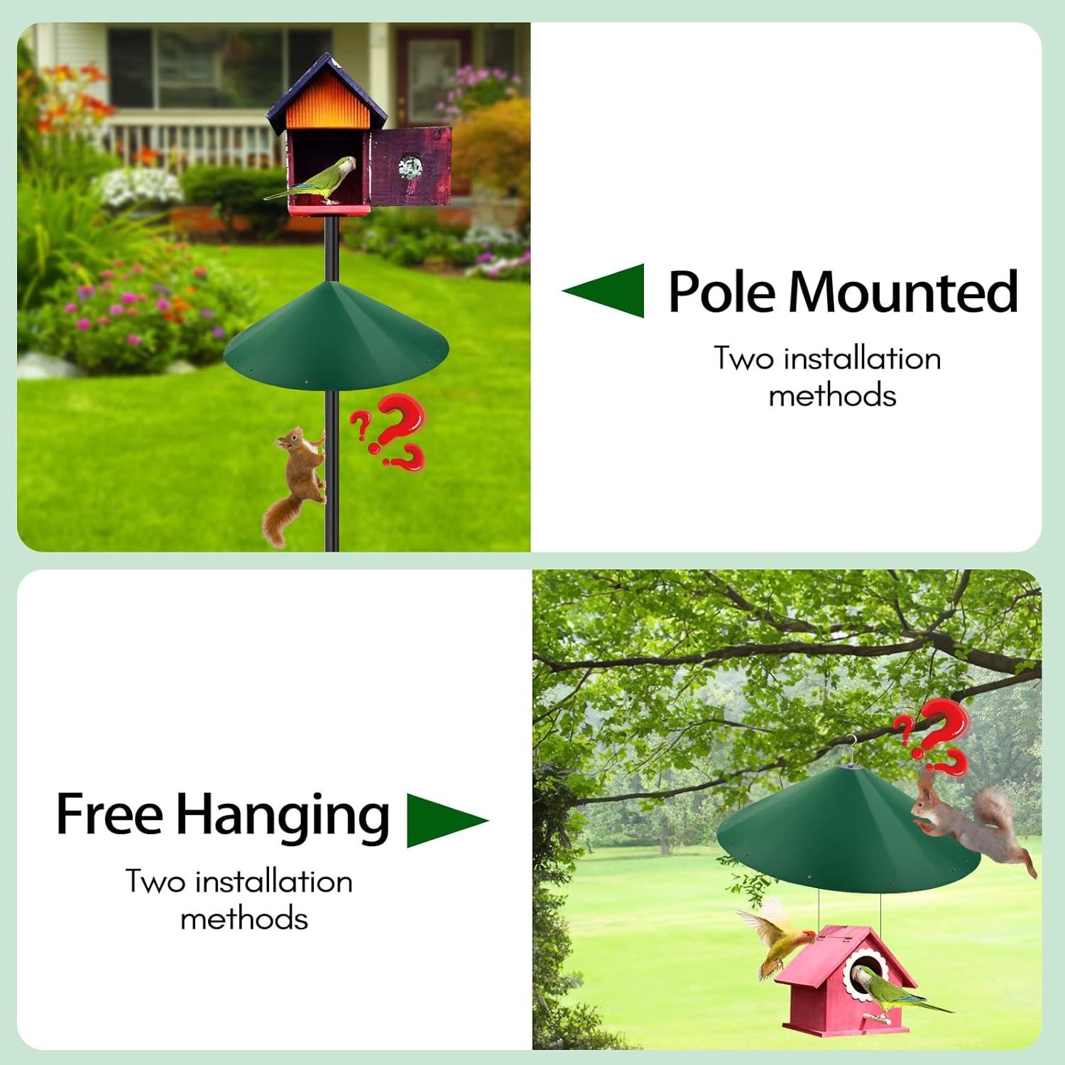 Baffle para Ardillas KITVONA 61 cm Resistente a la Intemperie