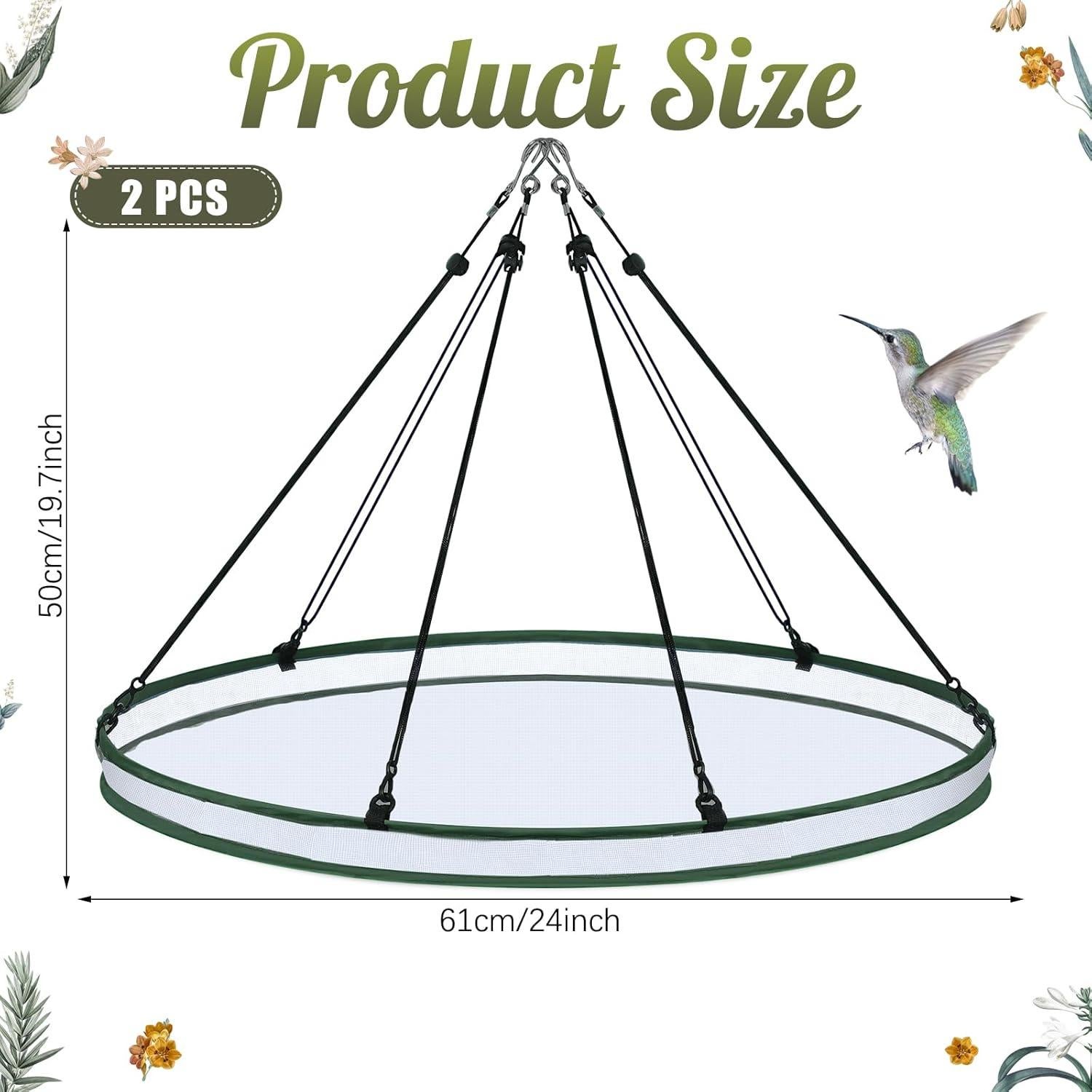 Atrapa Semillas para Aves FoldTier 61 cm - 2 Piezas Colgantes
