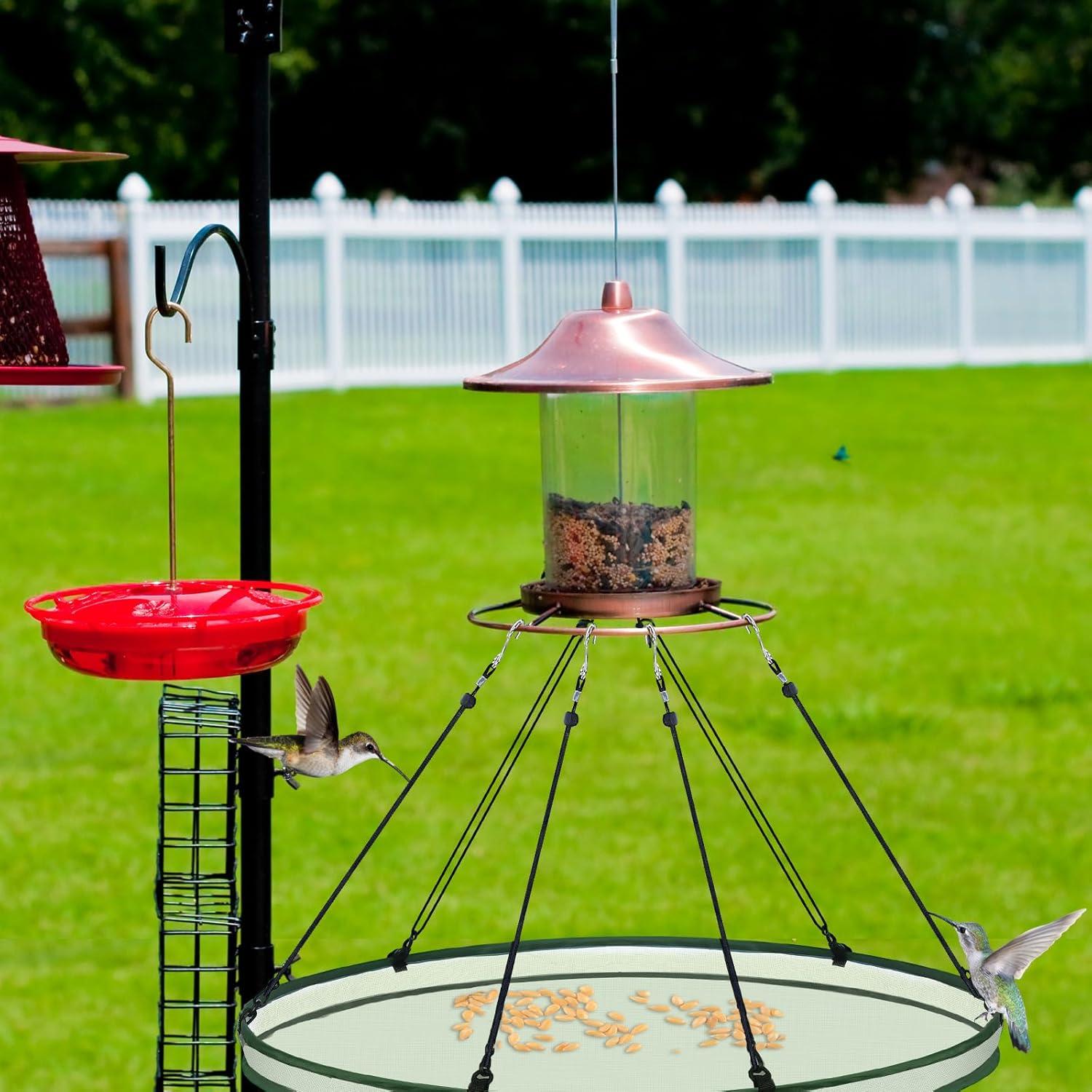 Atrapa Semillas para Aves FoldTier 61 cm - 2 Piezas Colgantes
