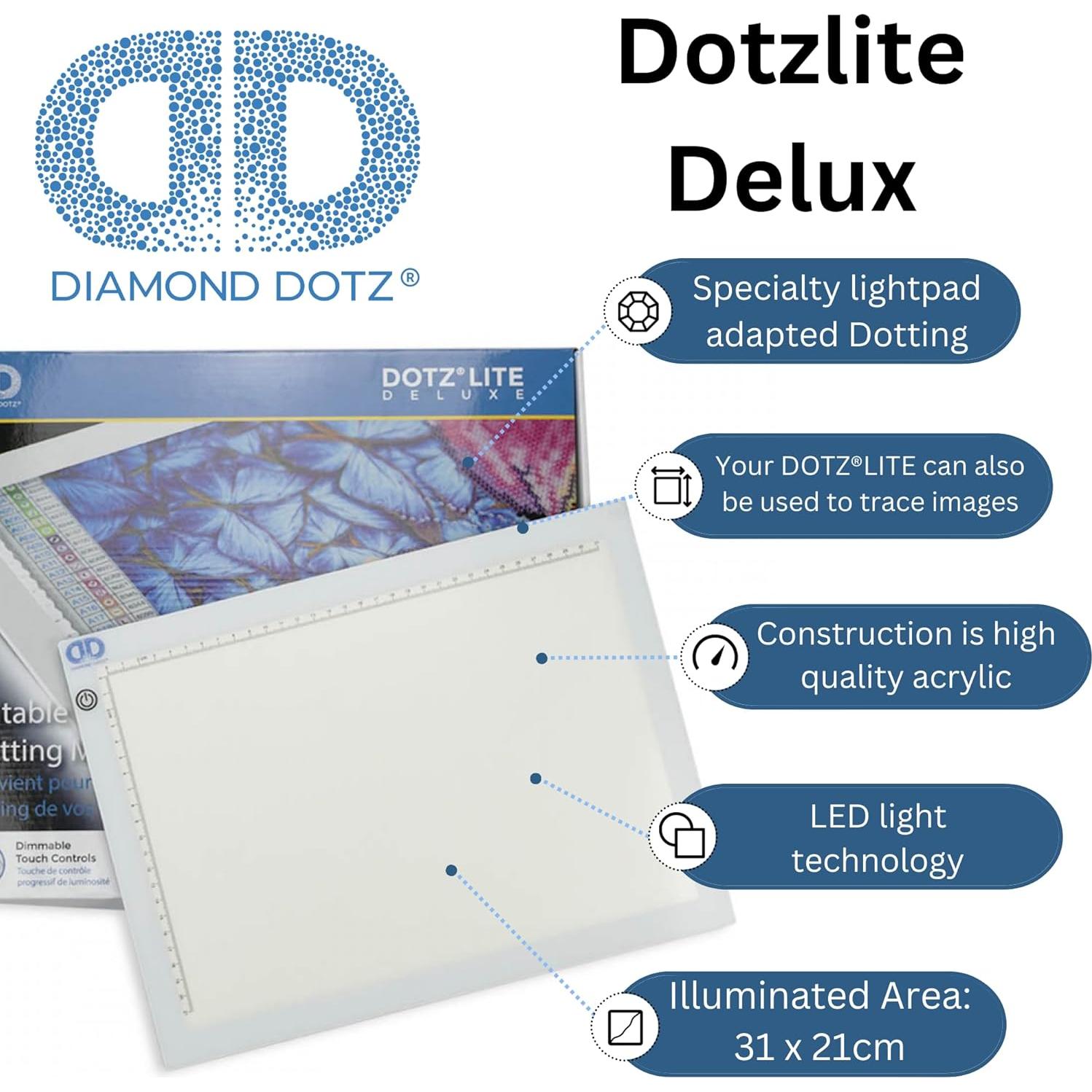 Tabla de Luz Diamond Dotz Dotzlite Deluxe 36x27 cm LED