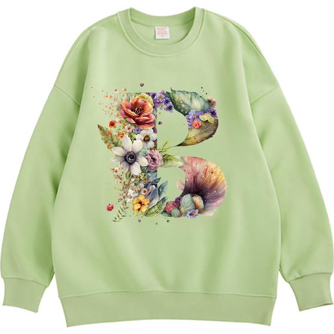 Parche Letras Florales Ceresa Inc 22x22cm Transferencia Calor