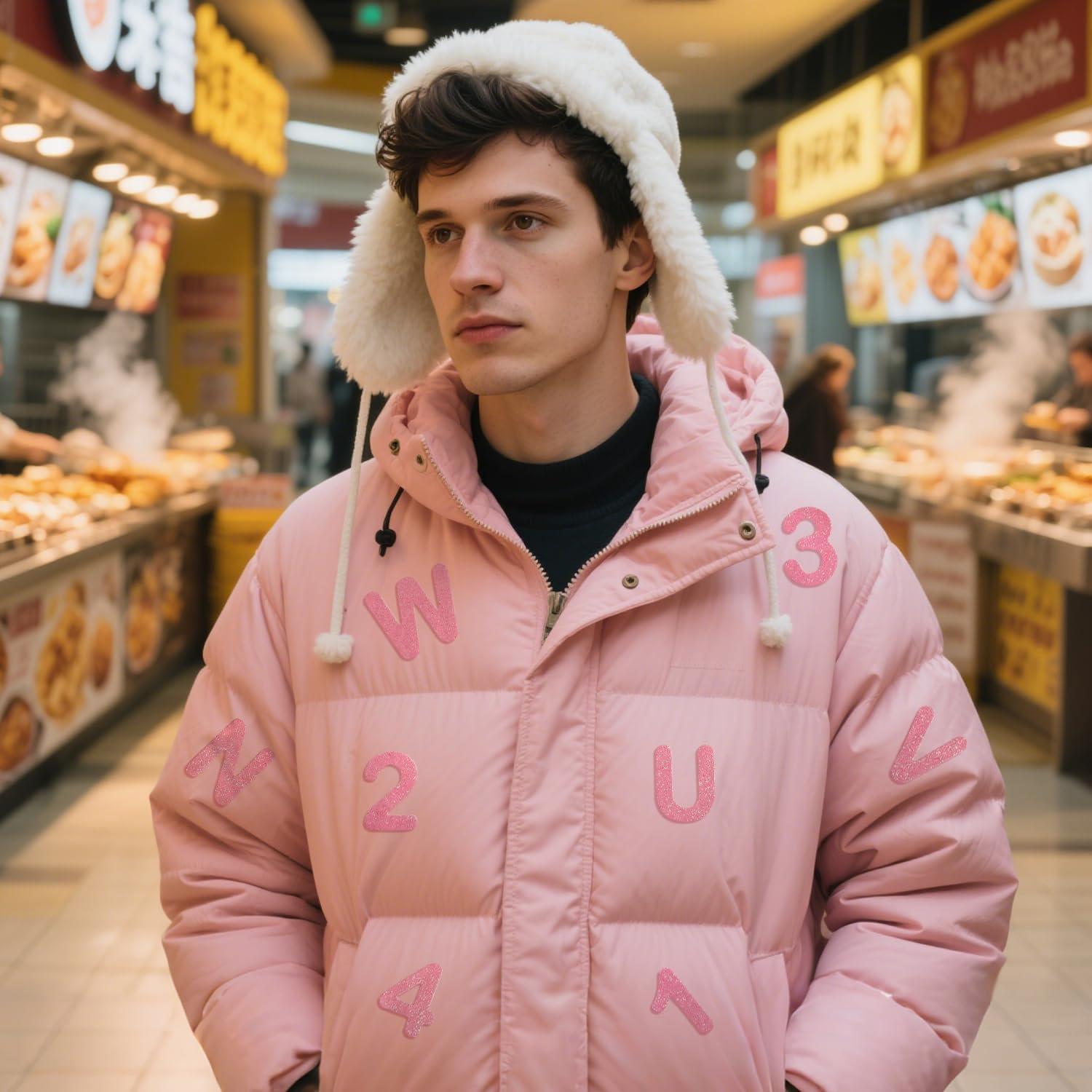 Parche Termoadhesivo Letras Brillantes FR Rosa - 52 Pcs