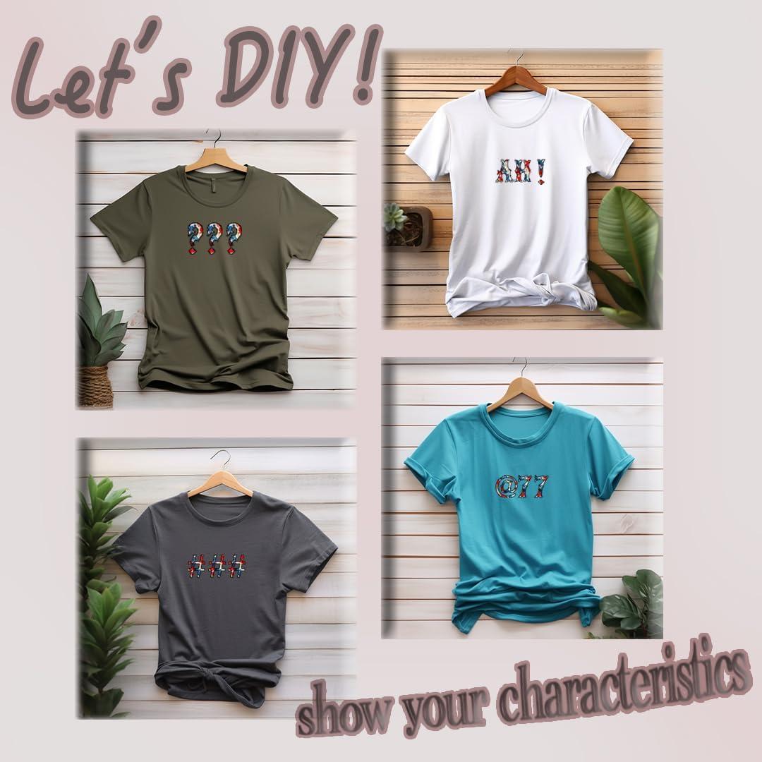 5 Hojas Letras y Números de Vinilo Dolmifapro Estrella