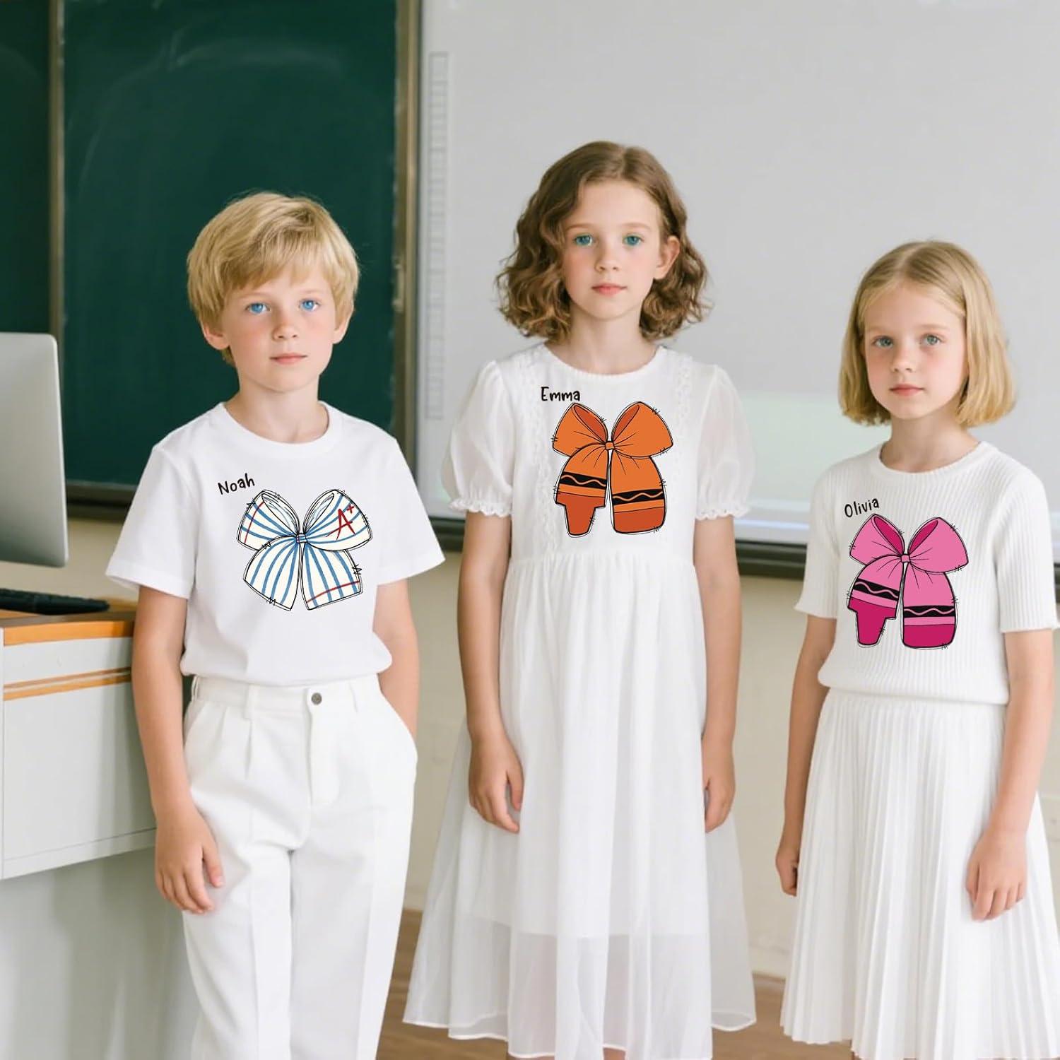 Calcomanías de Transferencia de Calor Shejdgart - 18 Piezas Lazo Letras