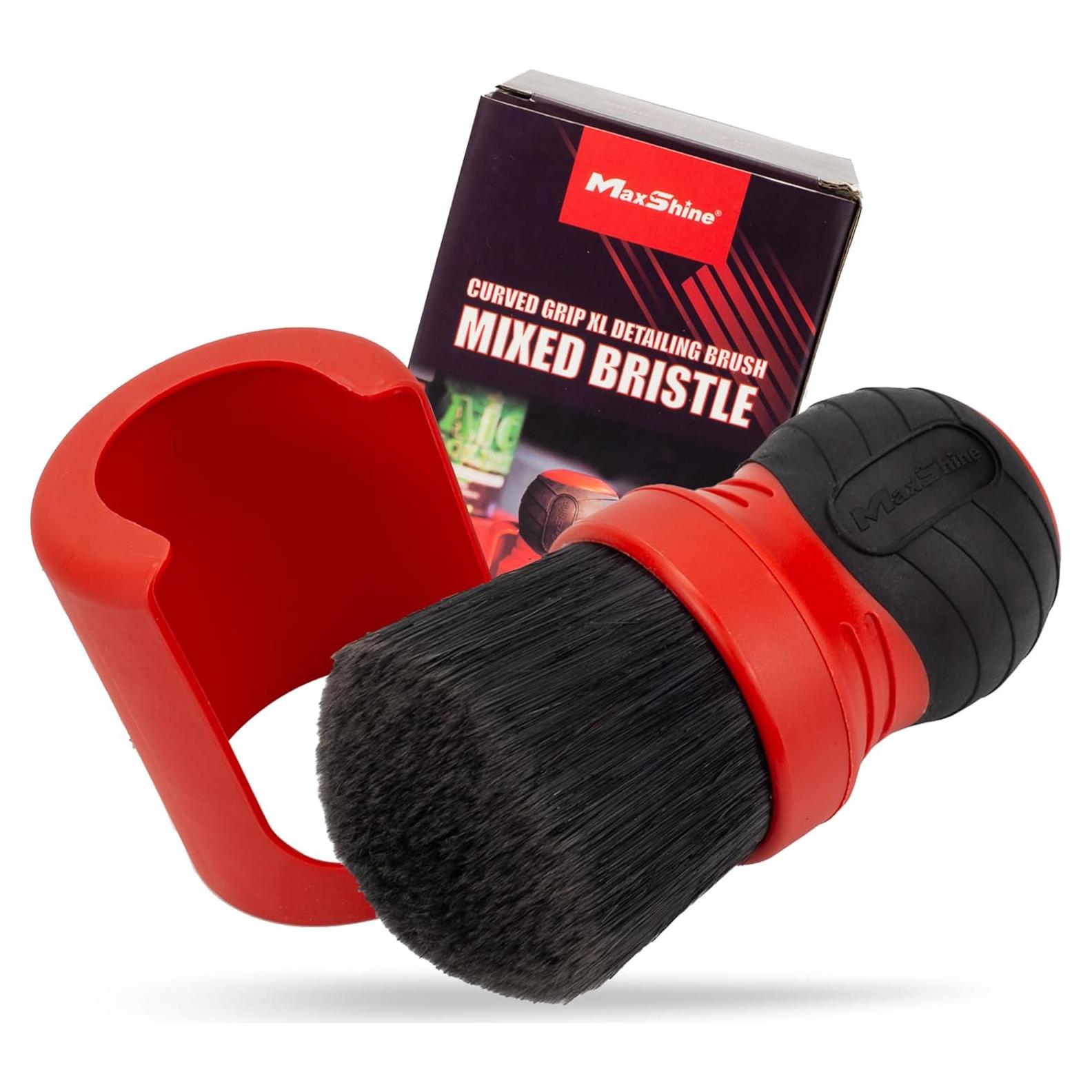 Cepillo Mezclado Maxshine 24.1 cm Antideslizante con Soporte