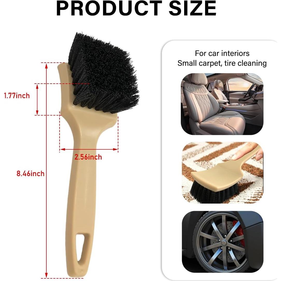Cepillo de limpieza de alfombras KVAEY para automóviles 21.6 cm