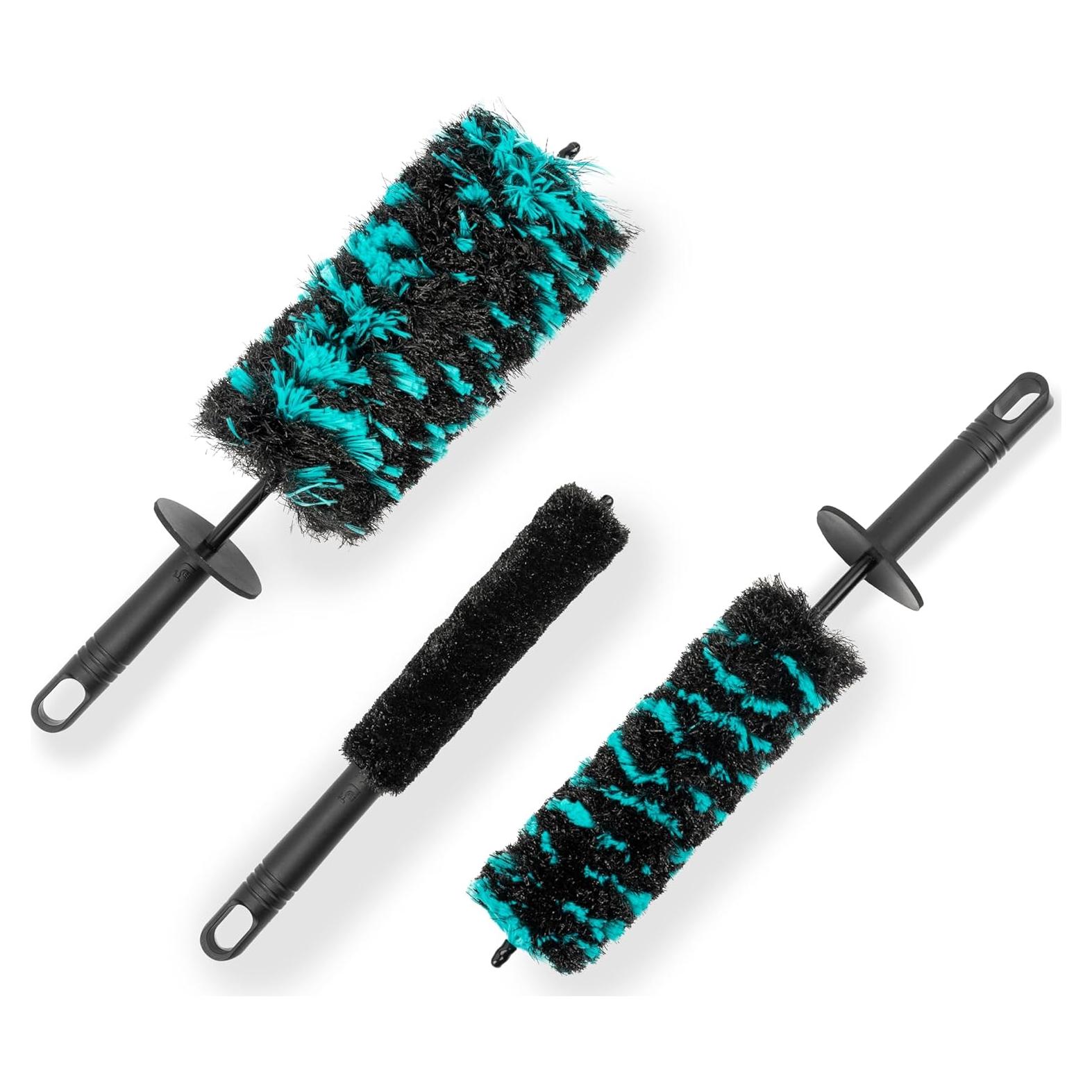 Juego de Cepillos para Ruedas Rocktex - 3 Piezas Ecológicos