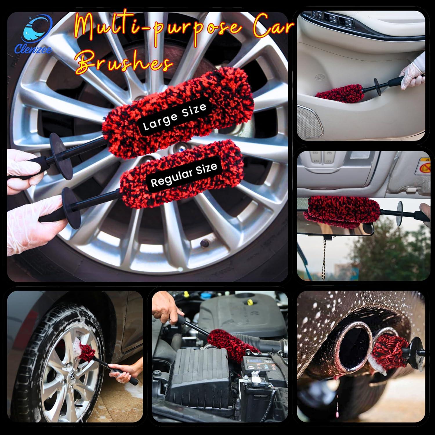 Cepillo de Rueda Grande Clenzee de Microfibra para SUVs y Camiones