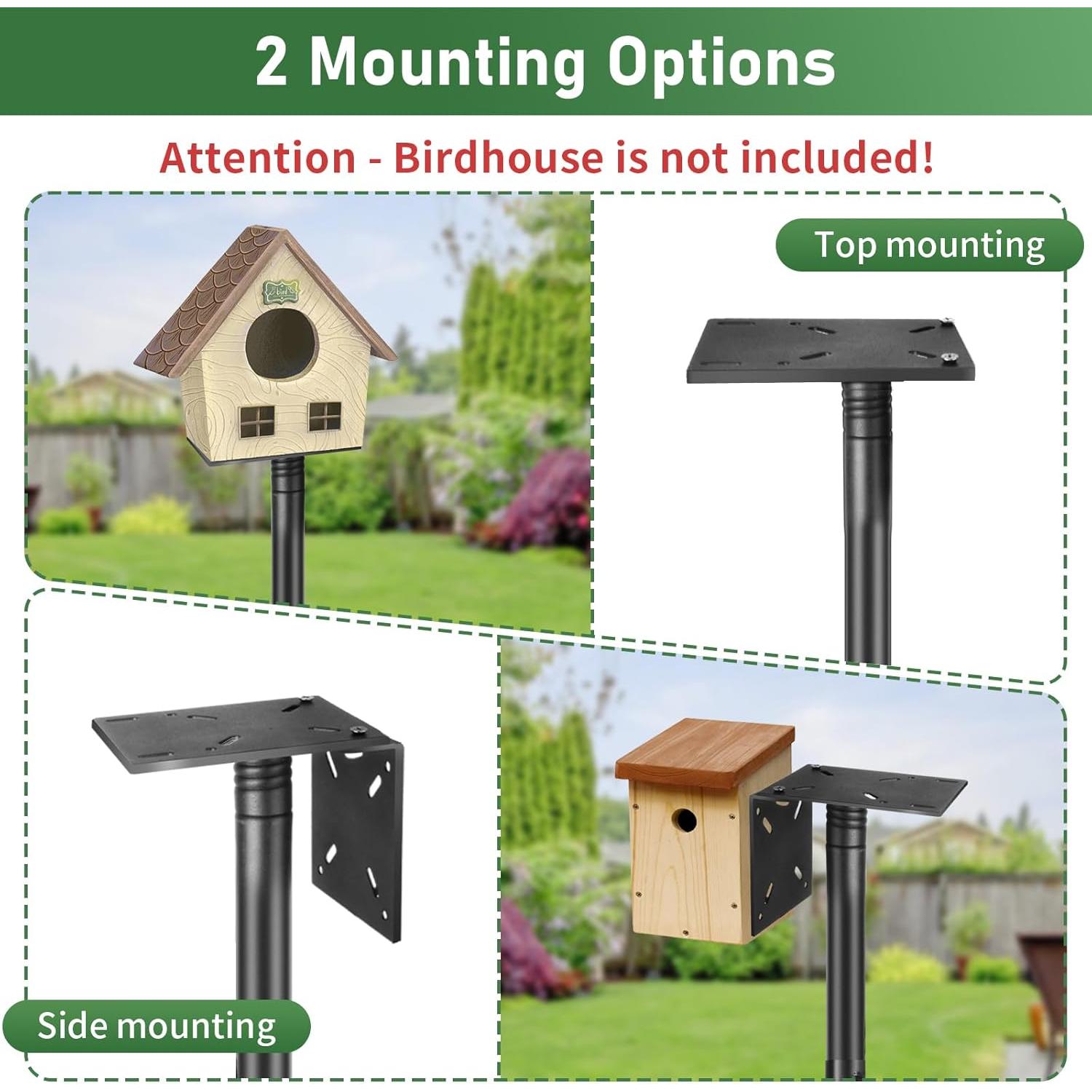 Poste para Comedero de Aves KOLAKO 233.68 cm a Prueba de Ardillas