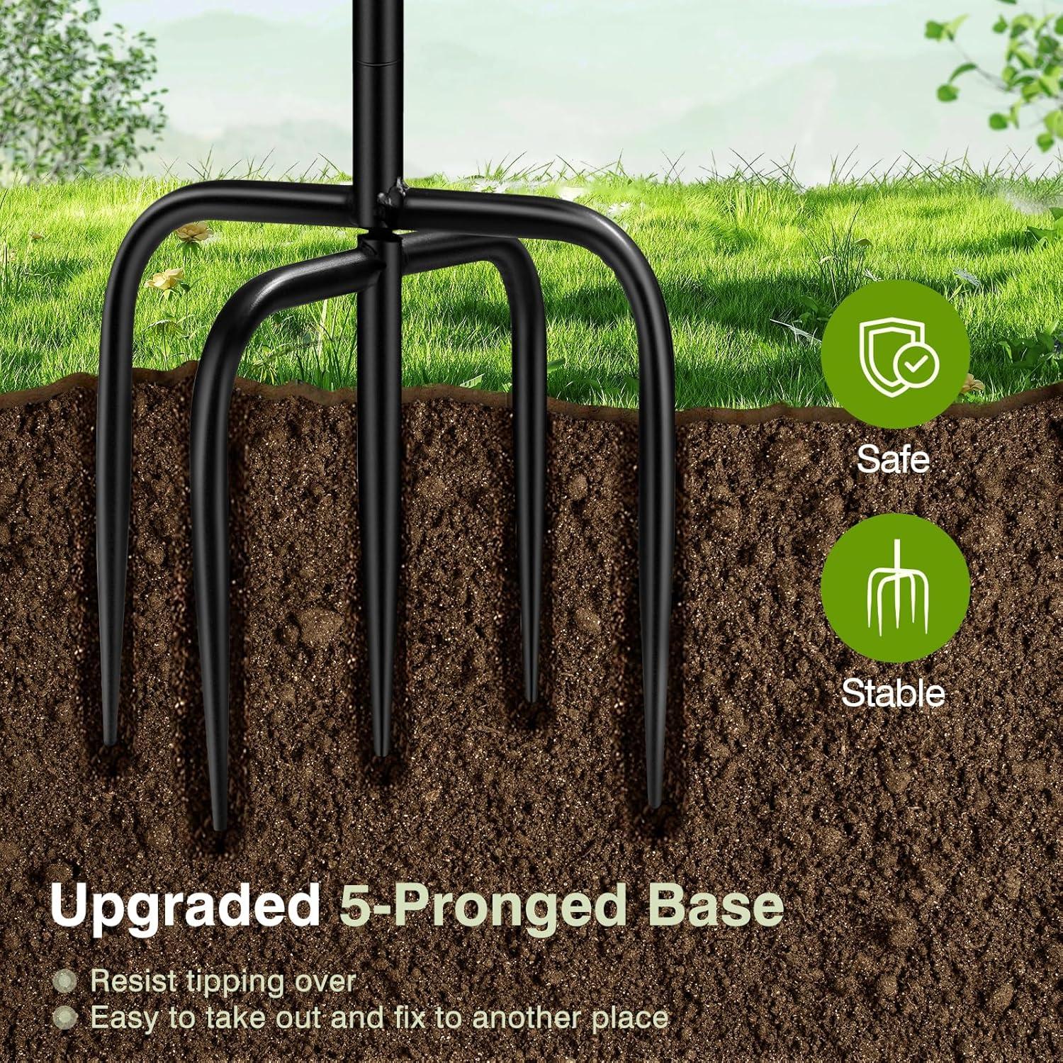 Baño para Aves de Metal Daoeny 30.5cm Bronce Antiguo