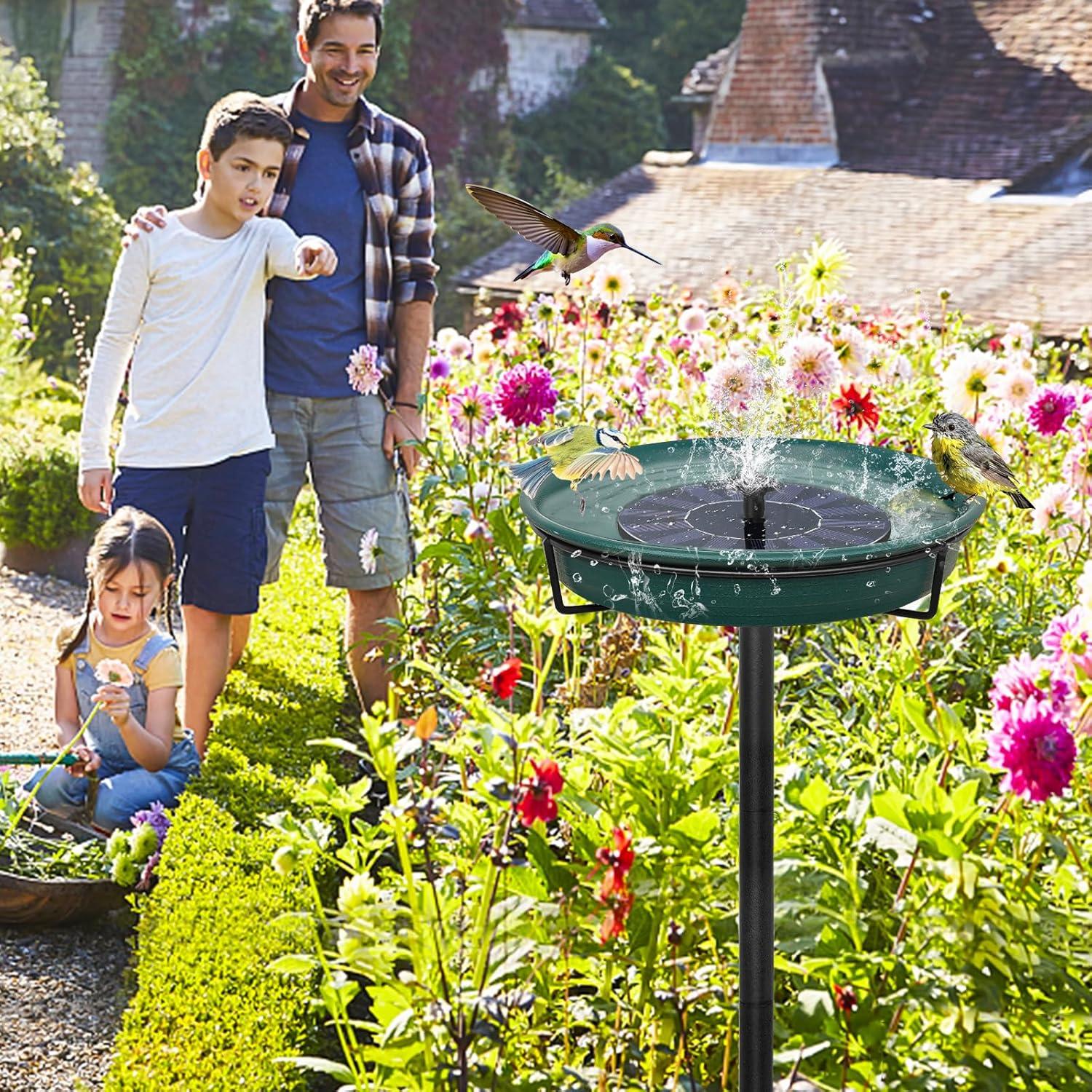 Tazón de Baño para Aves YALINKA Verde 35.5 Pulgadas