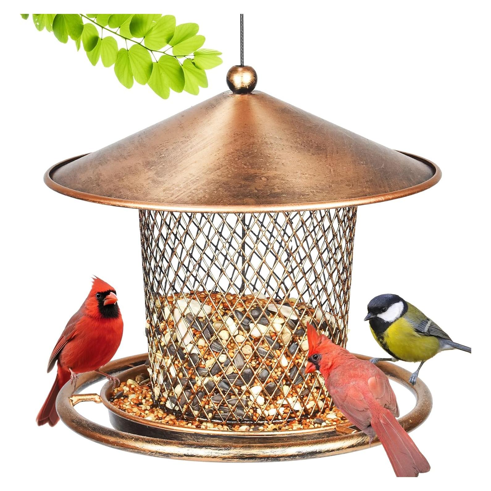 Comedero para Aves KIMCHOMERSE de Metal 0.91 kg Colgante