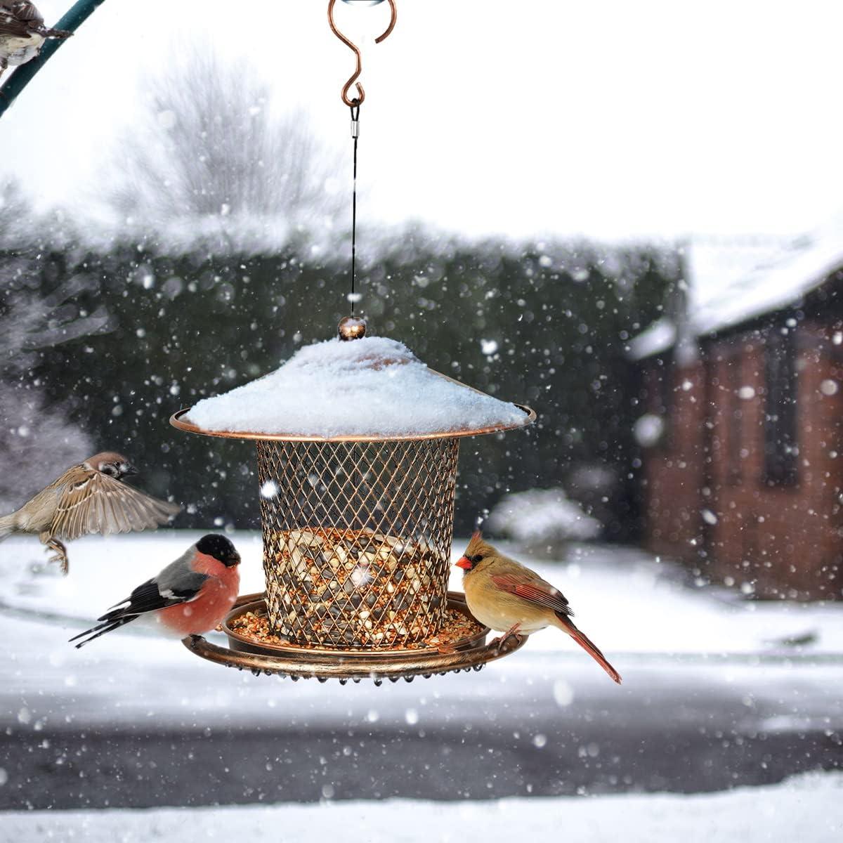 Comedero para Aves KIMCHOMERSE de Metal 0.91 kg Colgante