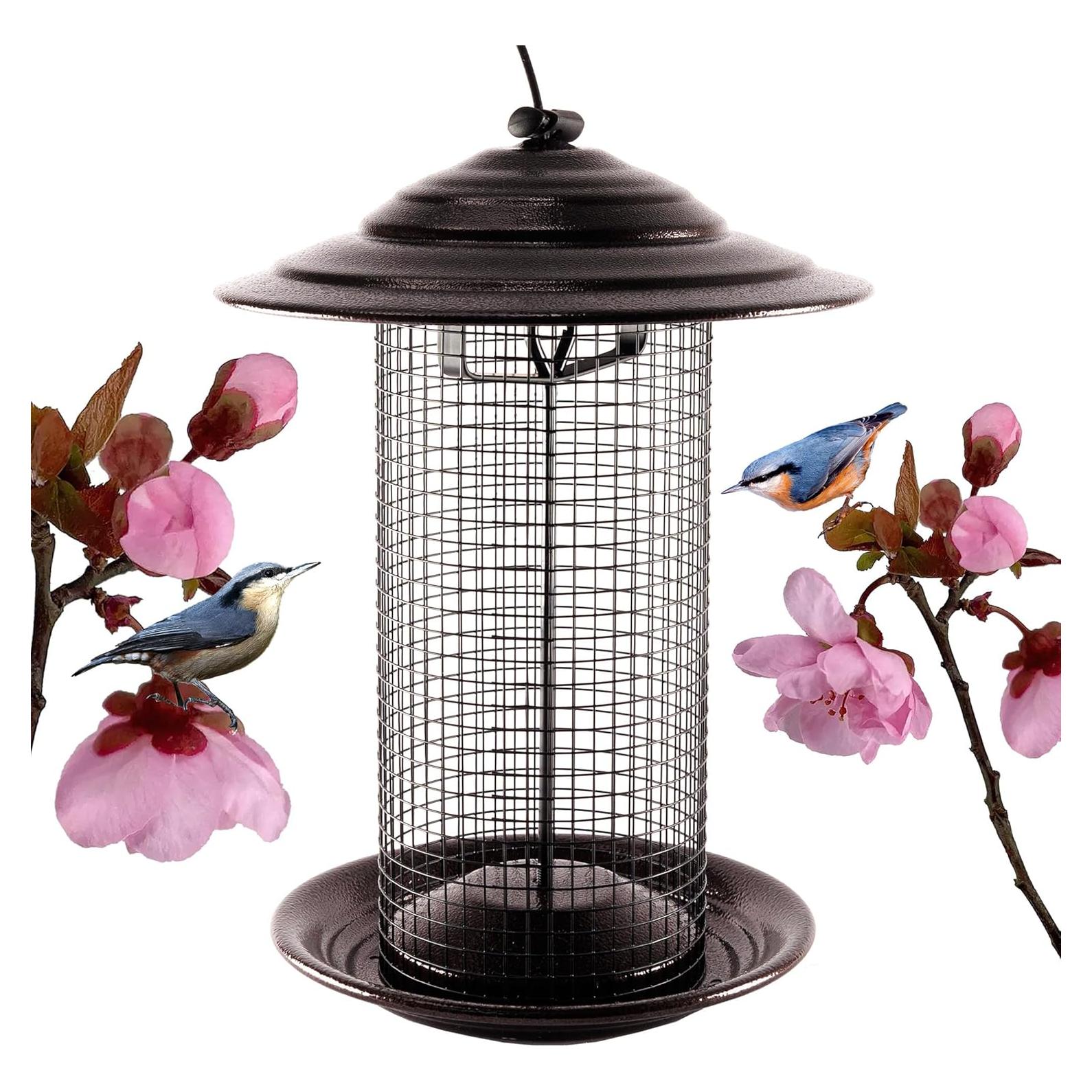 Alimentador de Aves de Malla Metálica Ritmo Natural 1.13kg