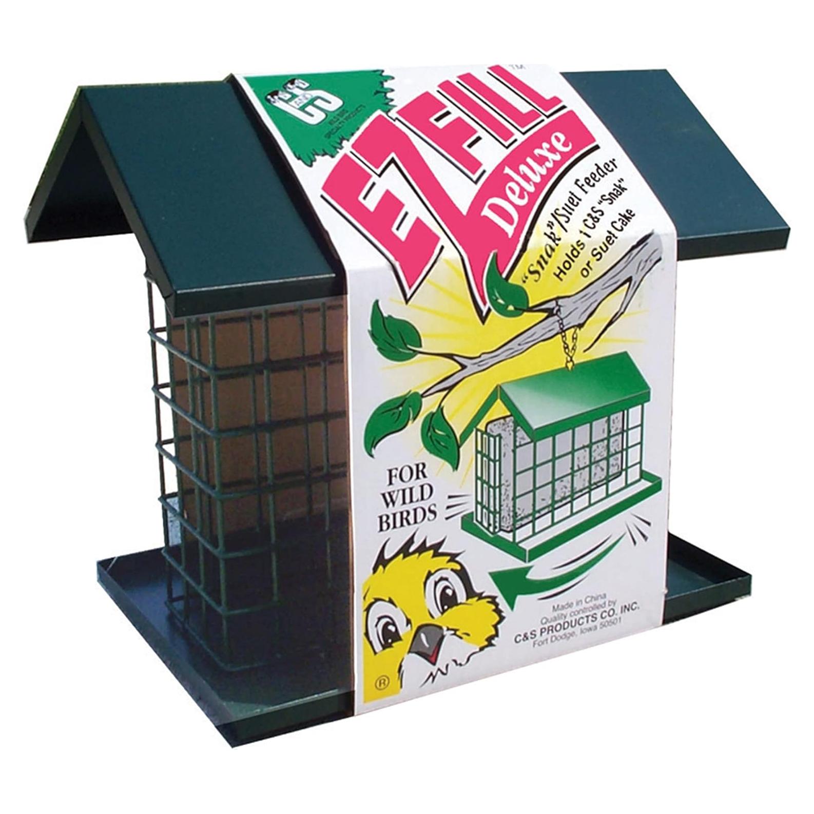 Alimentador de Aves Silvestres C&S EZ Fill Deluxe 20.3x27.4cm