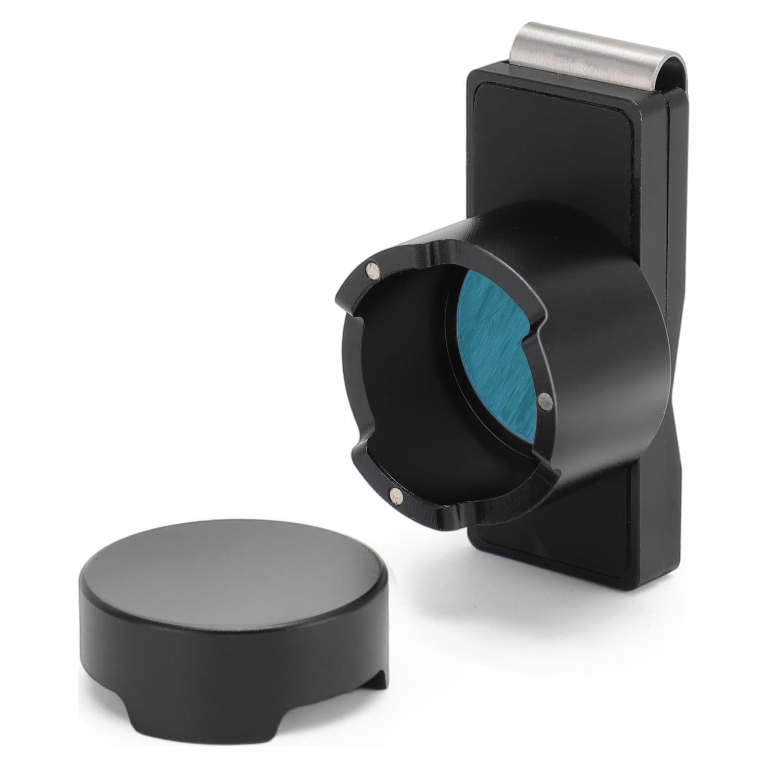 Soporte de Tiza de Billar Magnético Keenso, Aluminio, 12.7x7cm