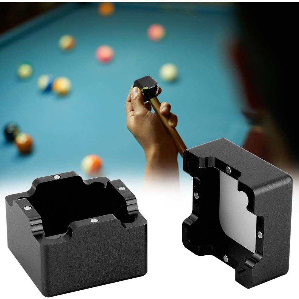 Soporte de Tiza OUKENS Magnético para Billar - Aluminio Negro