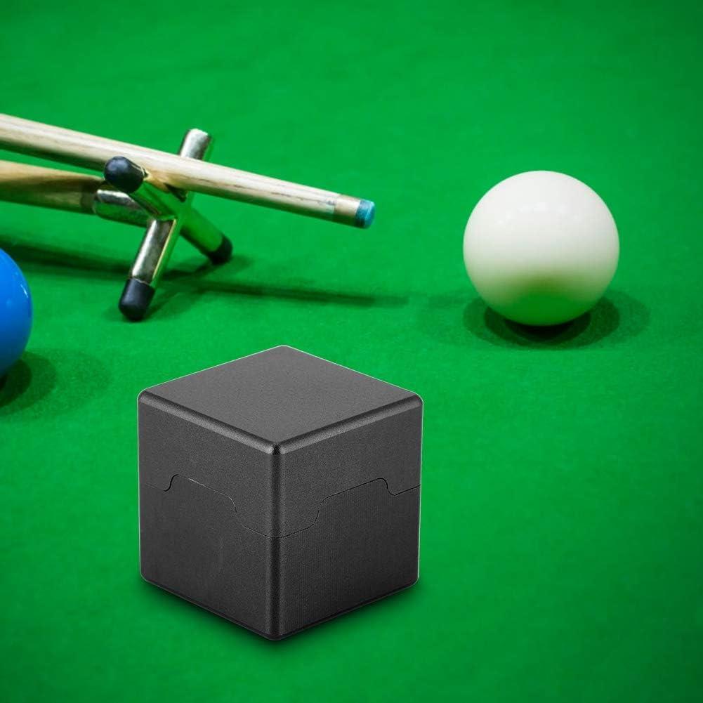 Soporte de Tiza OUKENS Magnético para Billar - Aluminio Negro