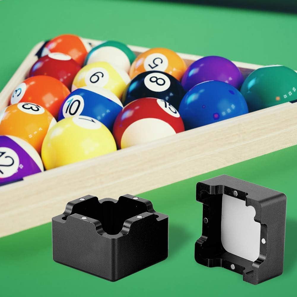 Soporte de Tiza OUKENS Magnético para Billar - Aluminio Negro