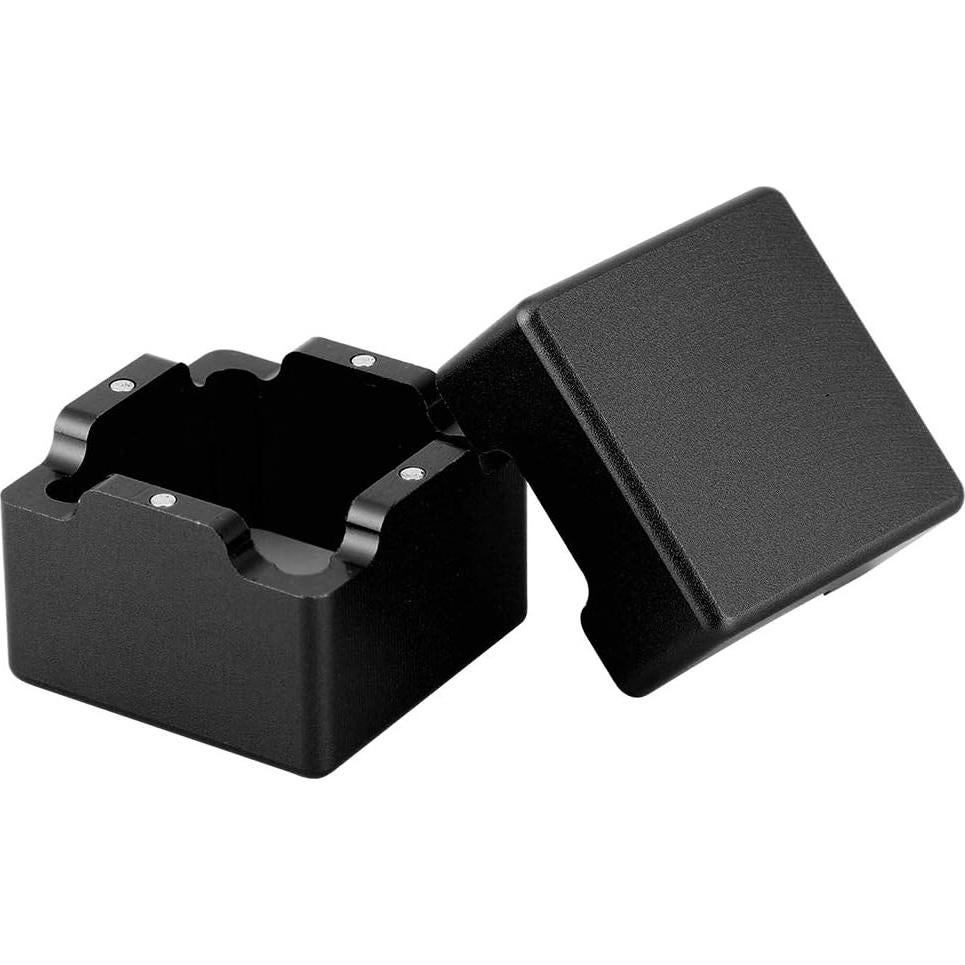 Soporte de Tiza OUKENS Magnético para Billar - Aluminio Negro