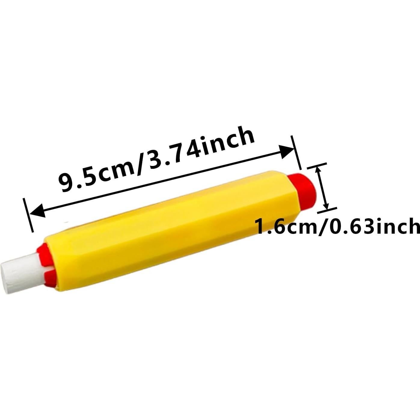 Soporte para Tiza Ajustable JLEivvi + 10 Tizas Coloridas