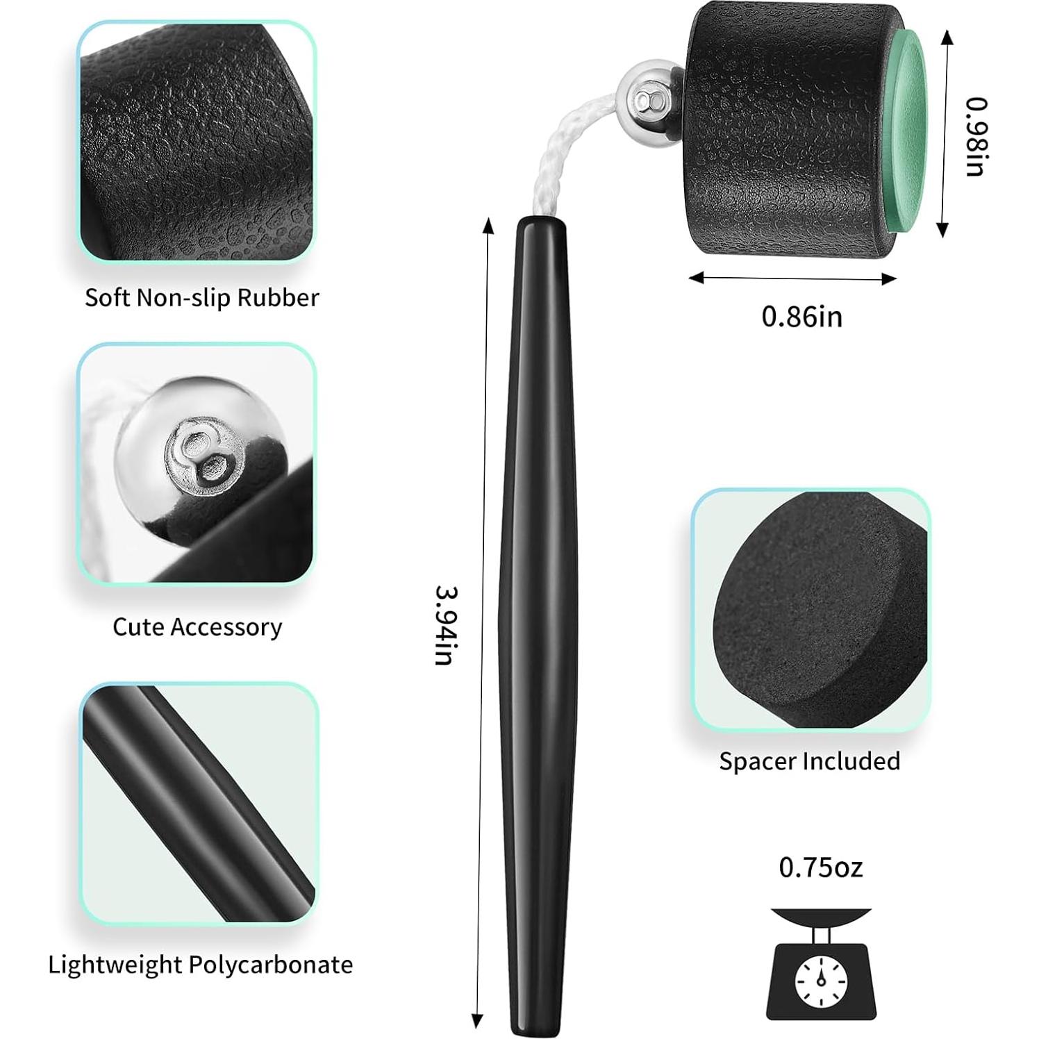 Soporte de Tiza de Pool Zunzingy para Tiza Redonda TAOM V10