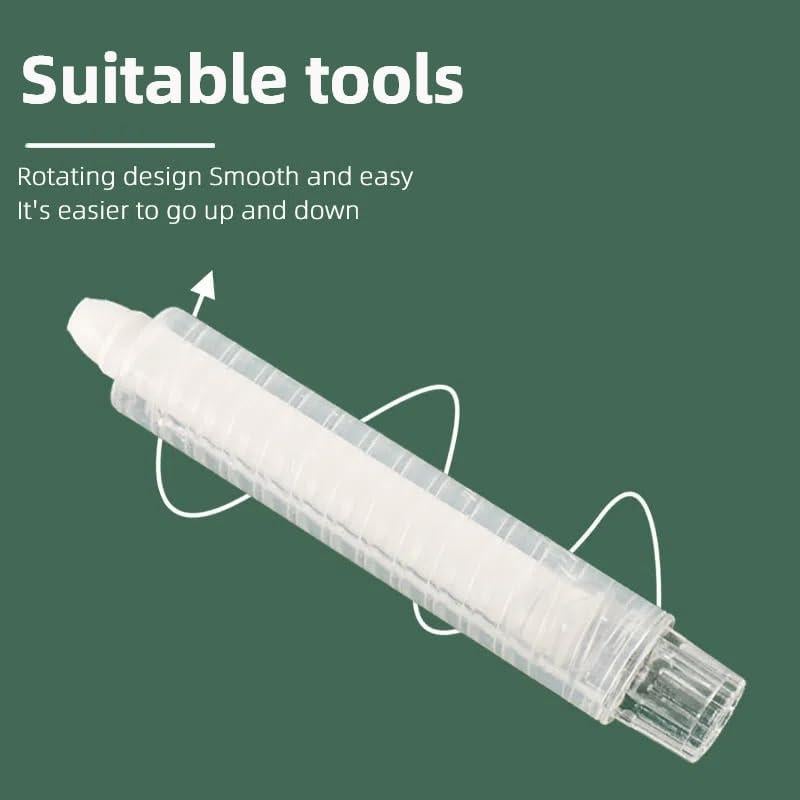 Clip de Tiza de Plástico Laoha - 10 Sujetadores Transparentes