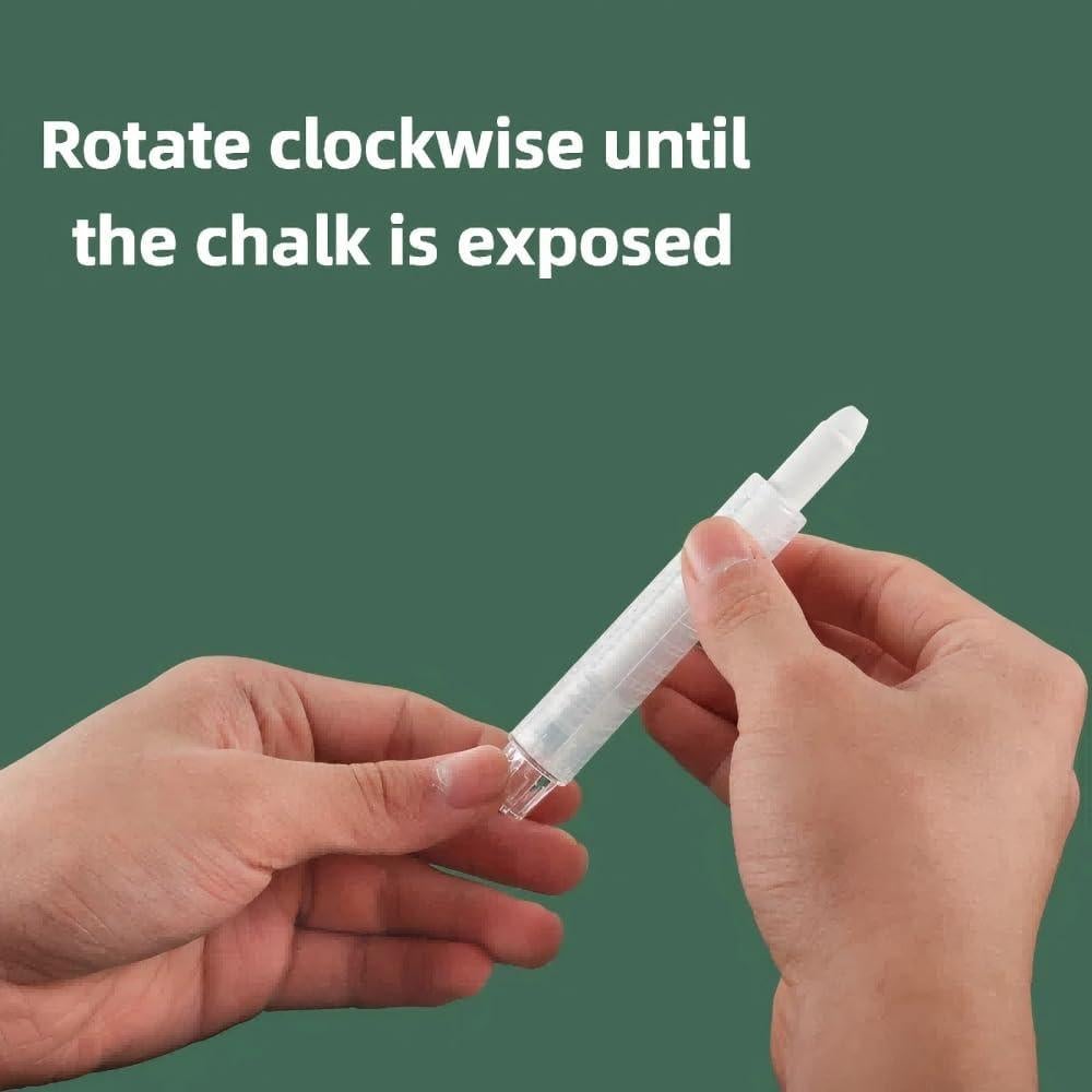 Clip de Tiza de Plástico Laoha - 10 Sujetadores Transparentes