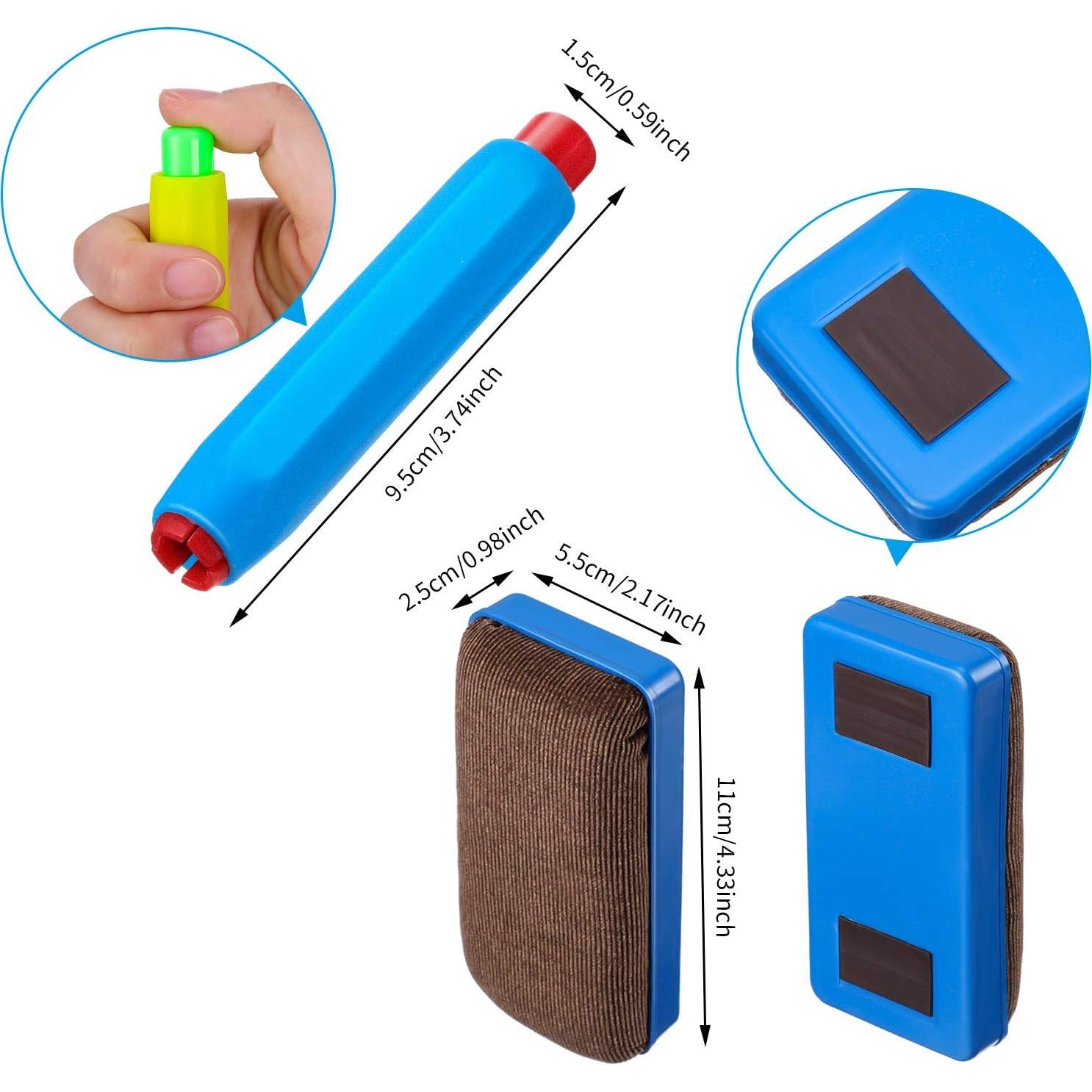 Set de Soportes de Tiza y Borradores Magnéticos Outus 13 Piezas
