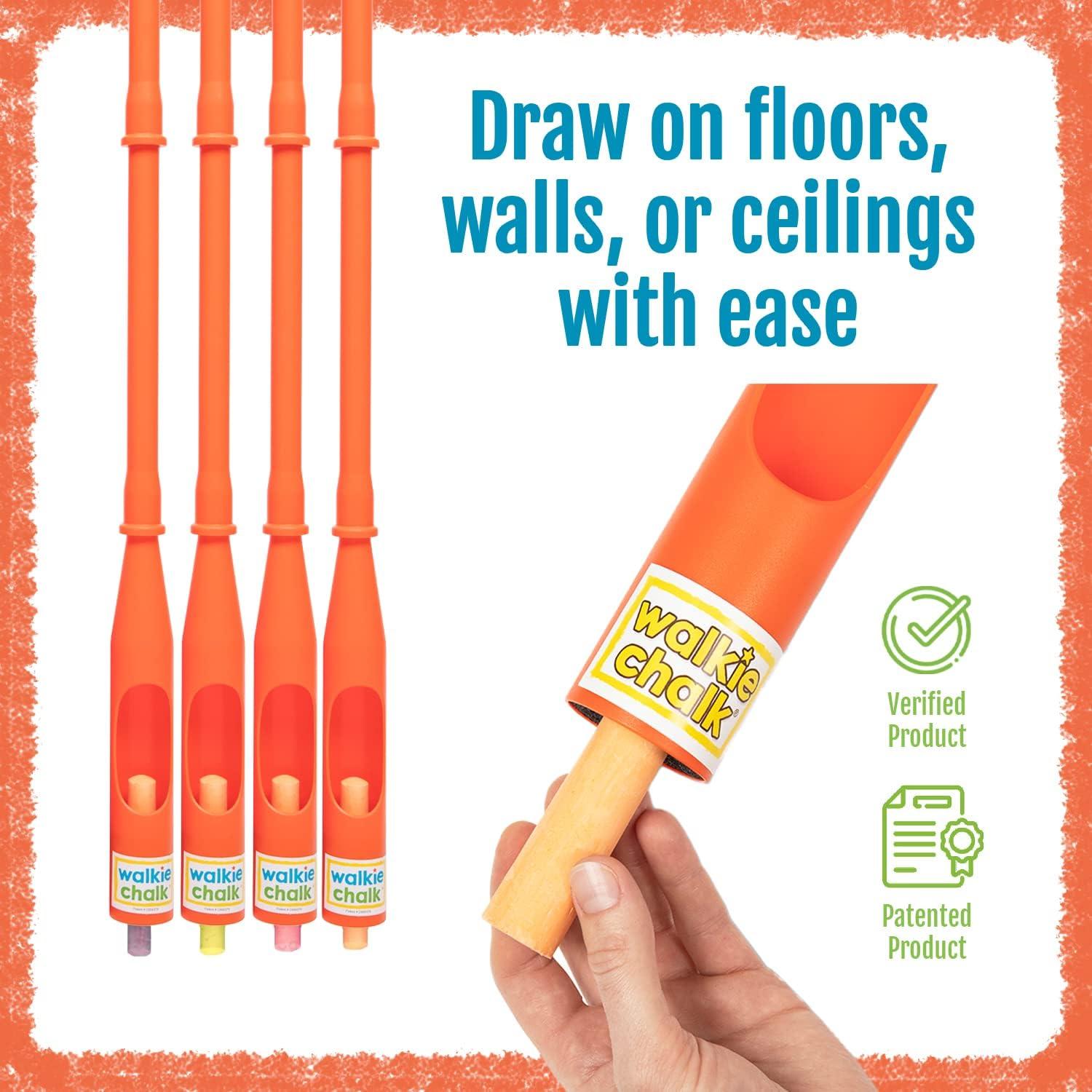 Soporte de Tiza Walkie Chalk PRO - Alcance 91.44 cm, Naranja