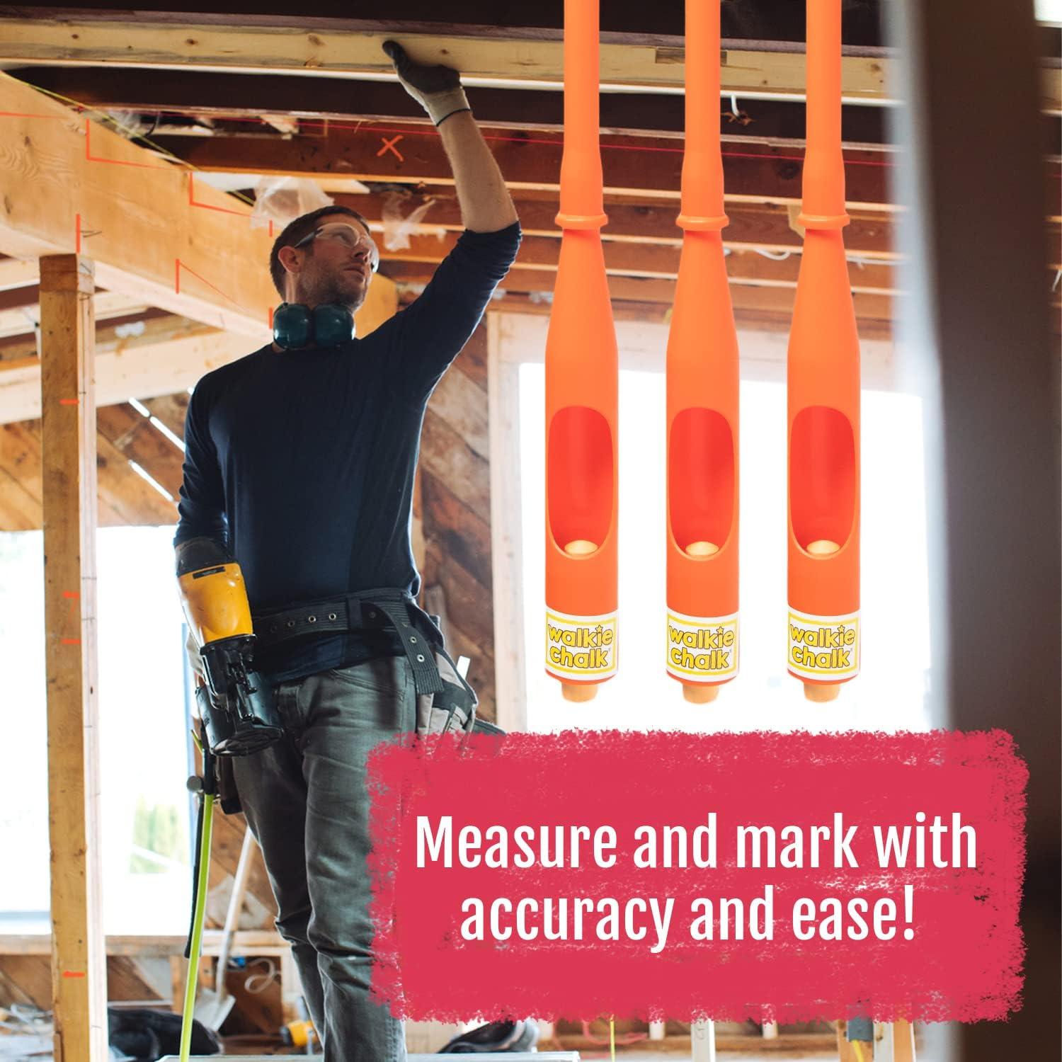 Soporte de Tiza Walkie Chalk PRO - Alcance 91.44 cm, Naranja
