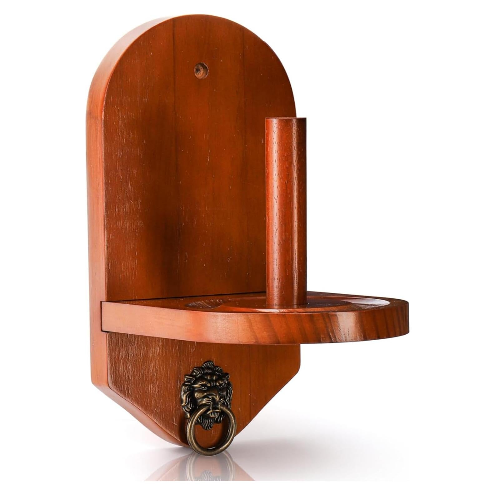 Soporte de Tiza de Madera Eorbow para Billar Montado en Pared