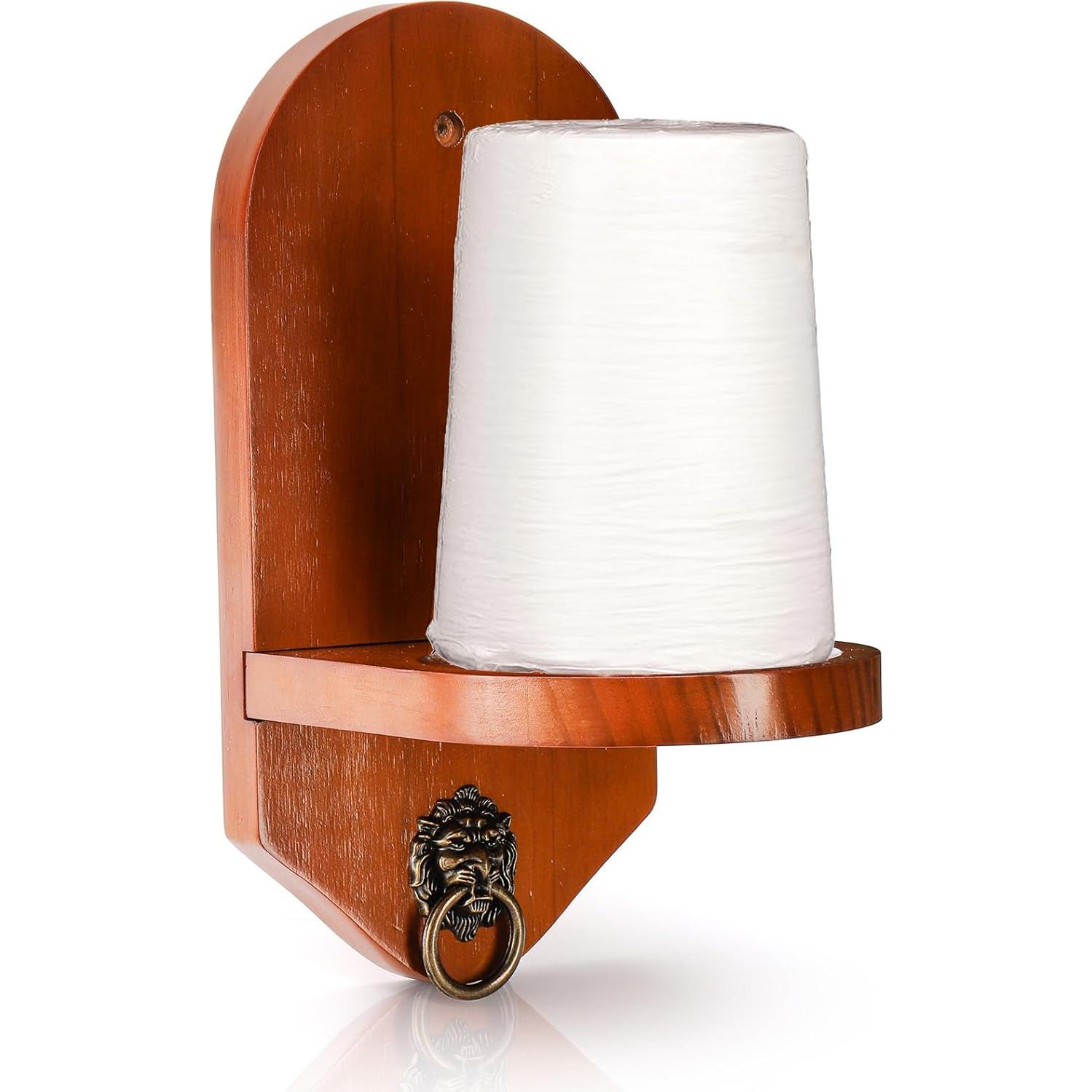 Soporte de Tiza de Madera Eorbow para Billar Montado en Pared