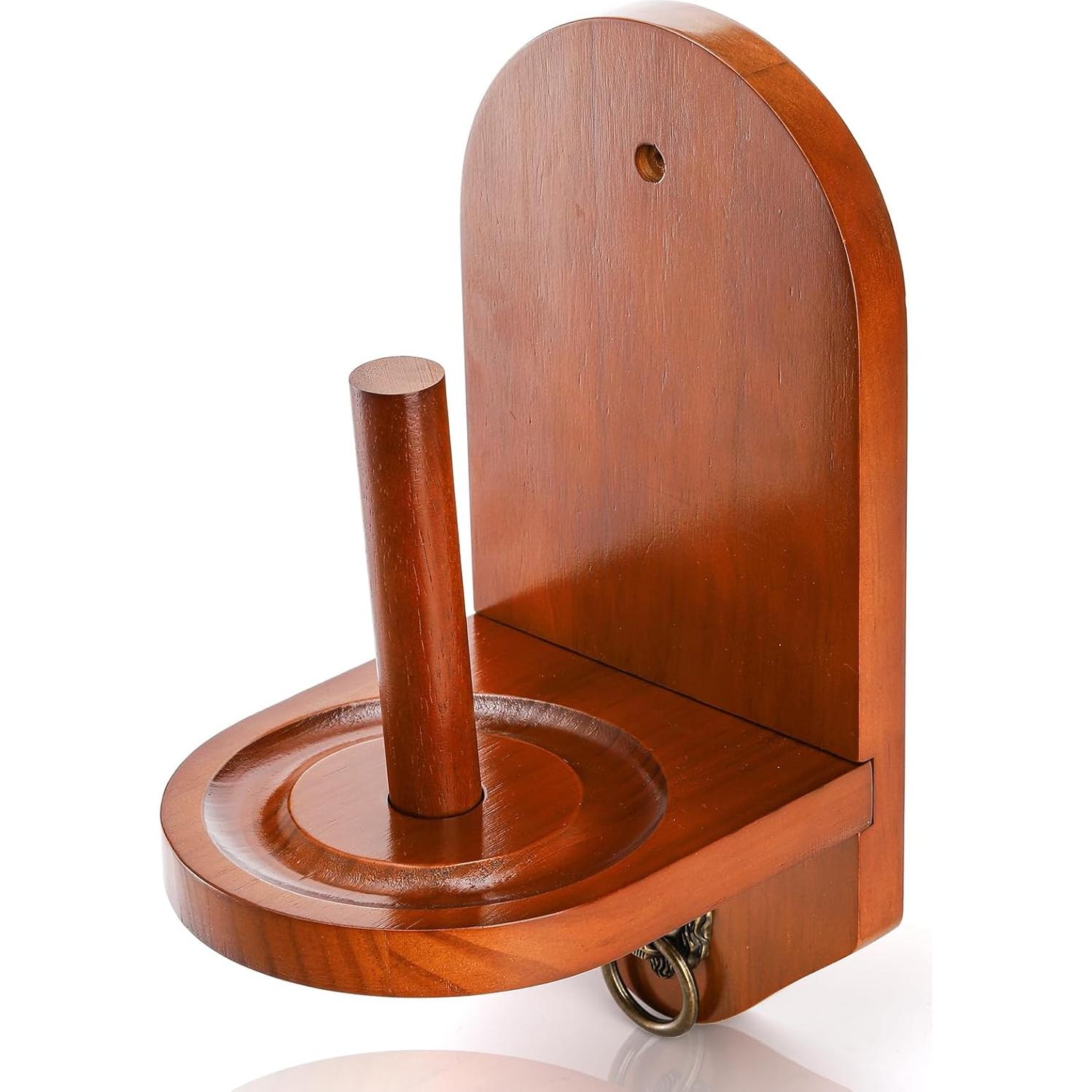 Soporte de Tiza de Madera Eorbow para Billar Montado en Pared