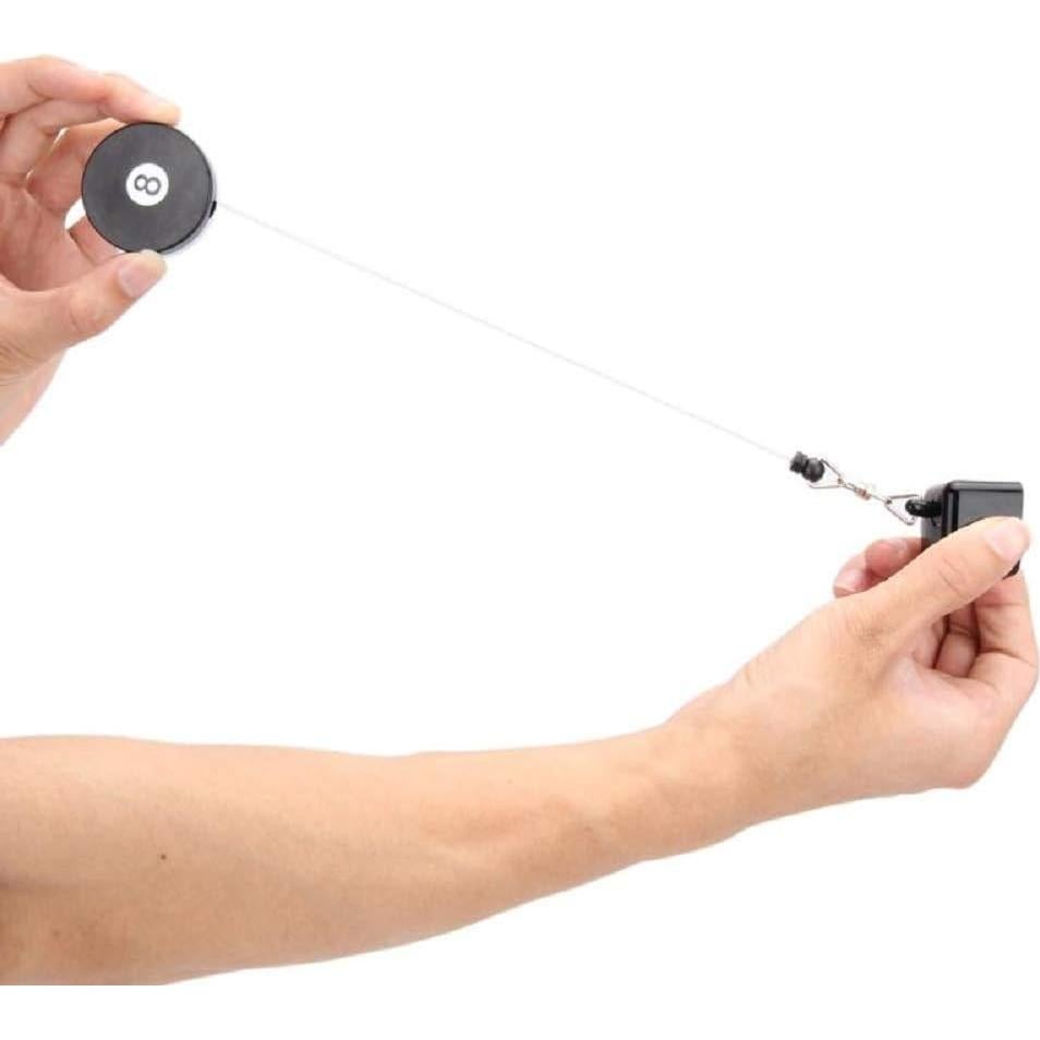 Soporte Retráctil para Tiza de Billar GOSONO 0.5m Clip Cinturón