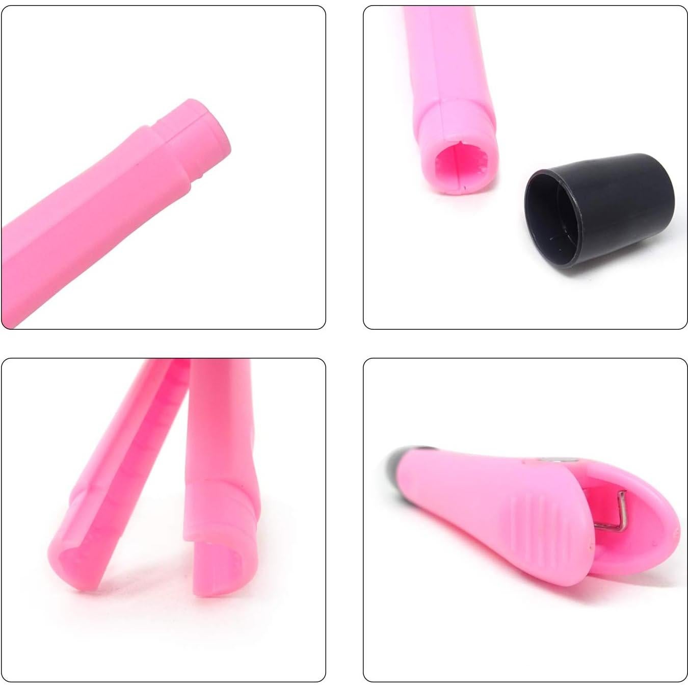 Soporte de Tiza Ajustable Honbay con Clip y Imán Rosa