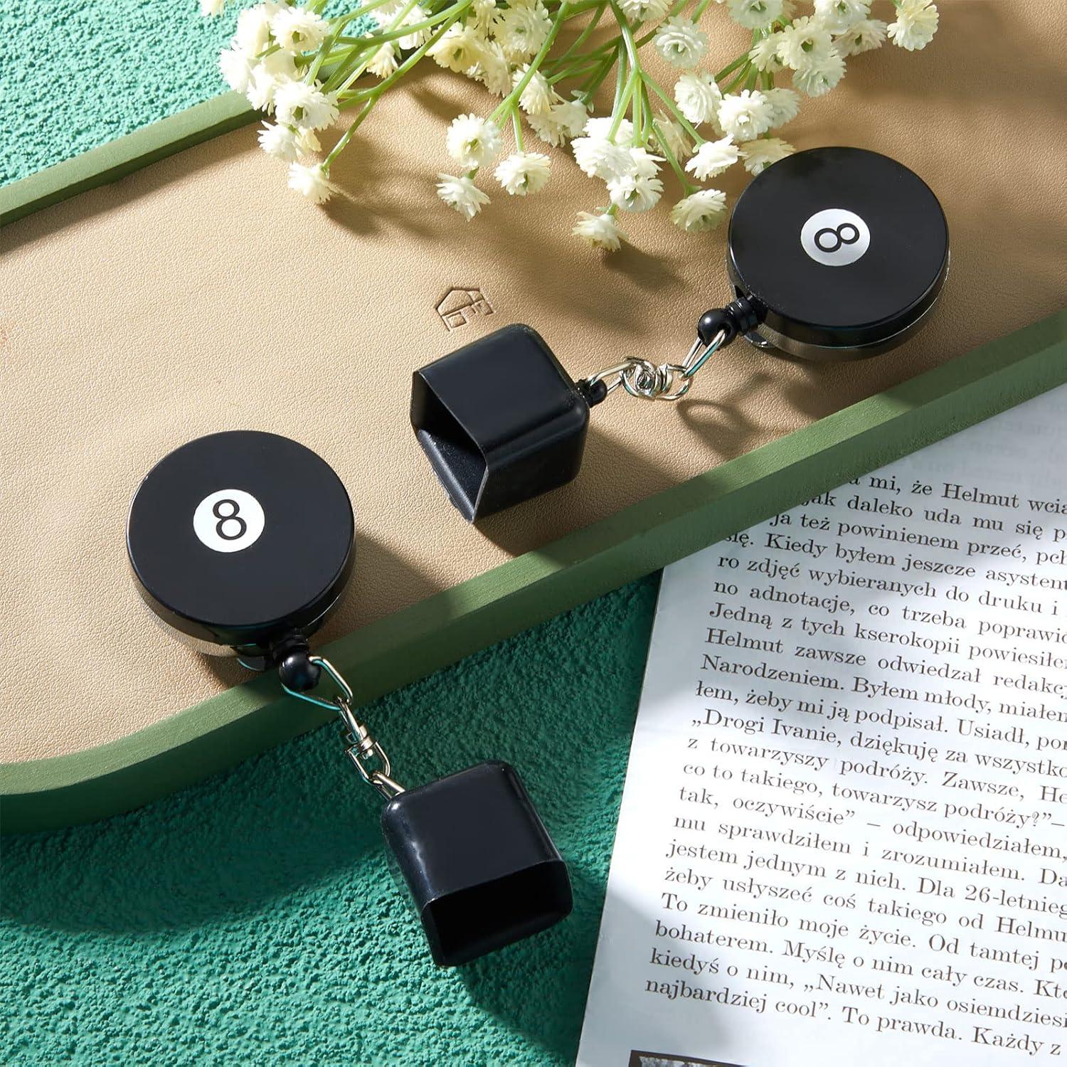 Soporte de Tiza para Billar Lewtemi, 2 Piezas Retráctil