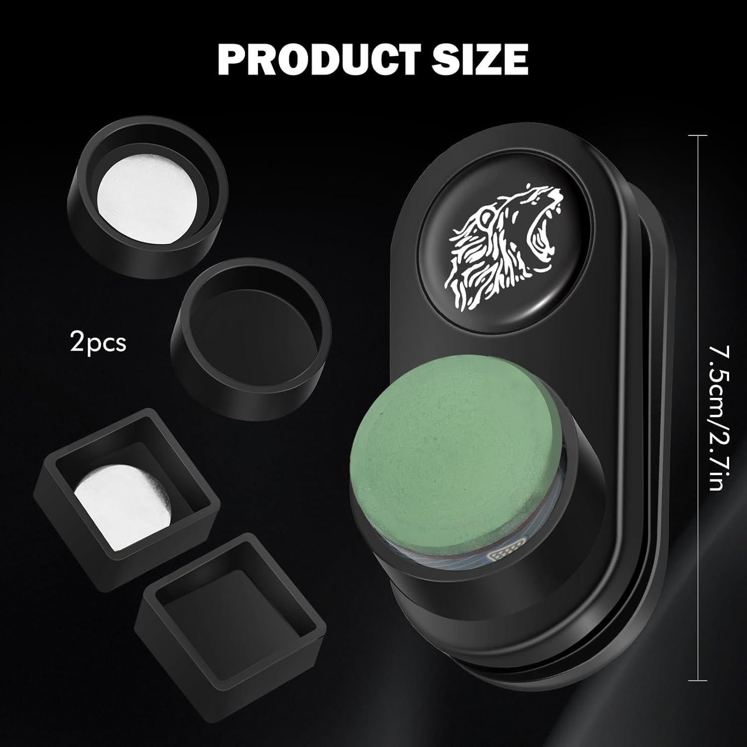 Soporte de Tiza Magnético Feuvois con Clip Fijo y 2 Cajas