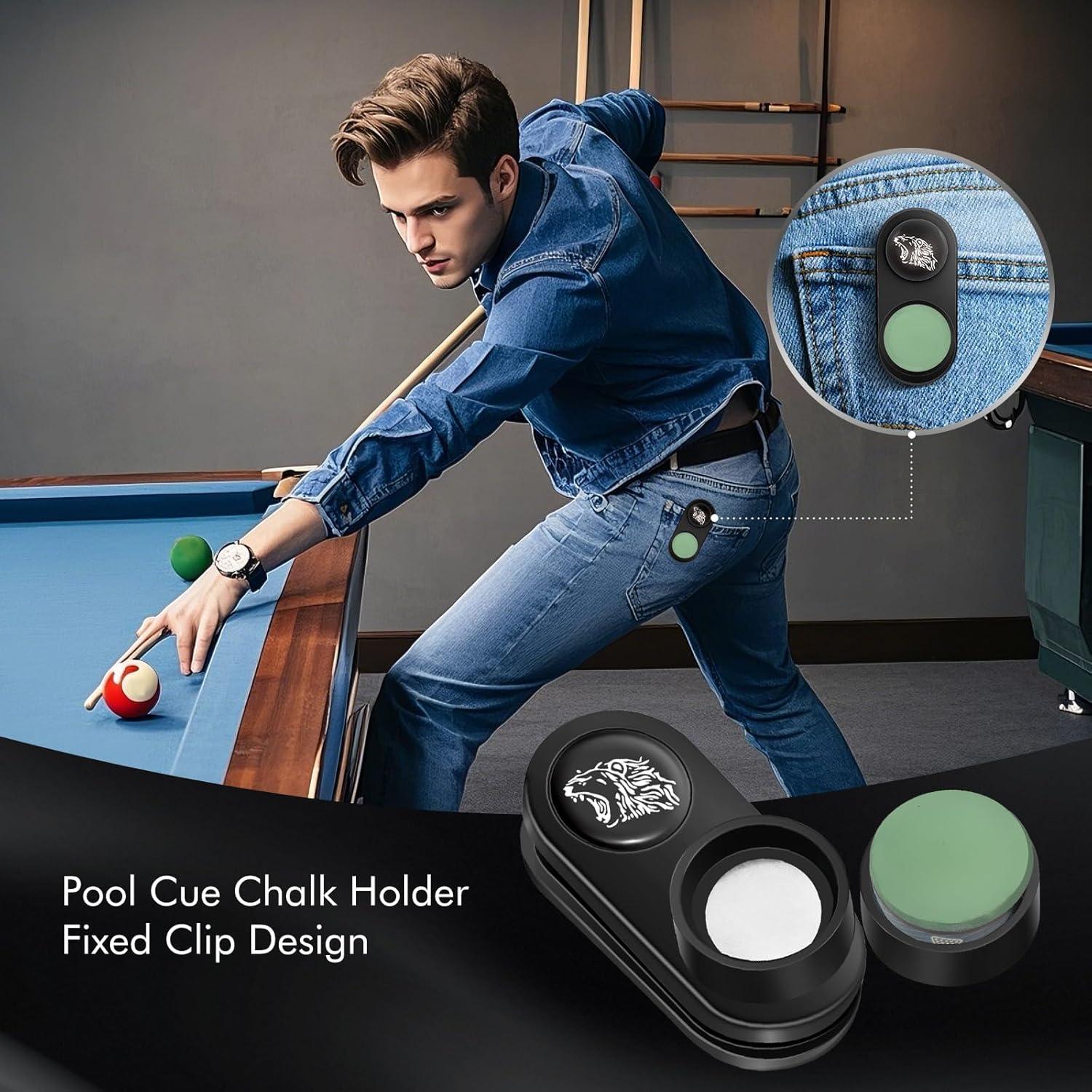 Soporte de Tiza Magnético Feuvois con Clip Fijo y 2 Cajas