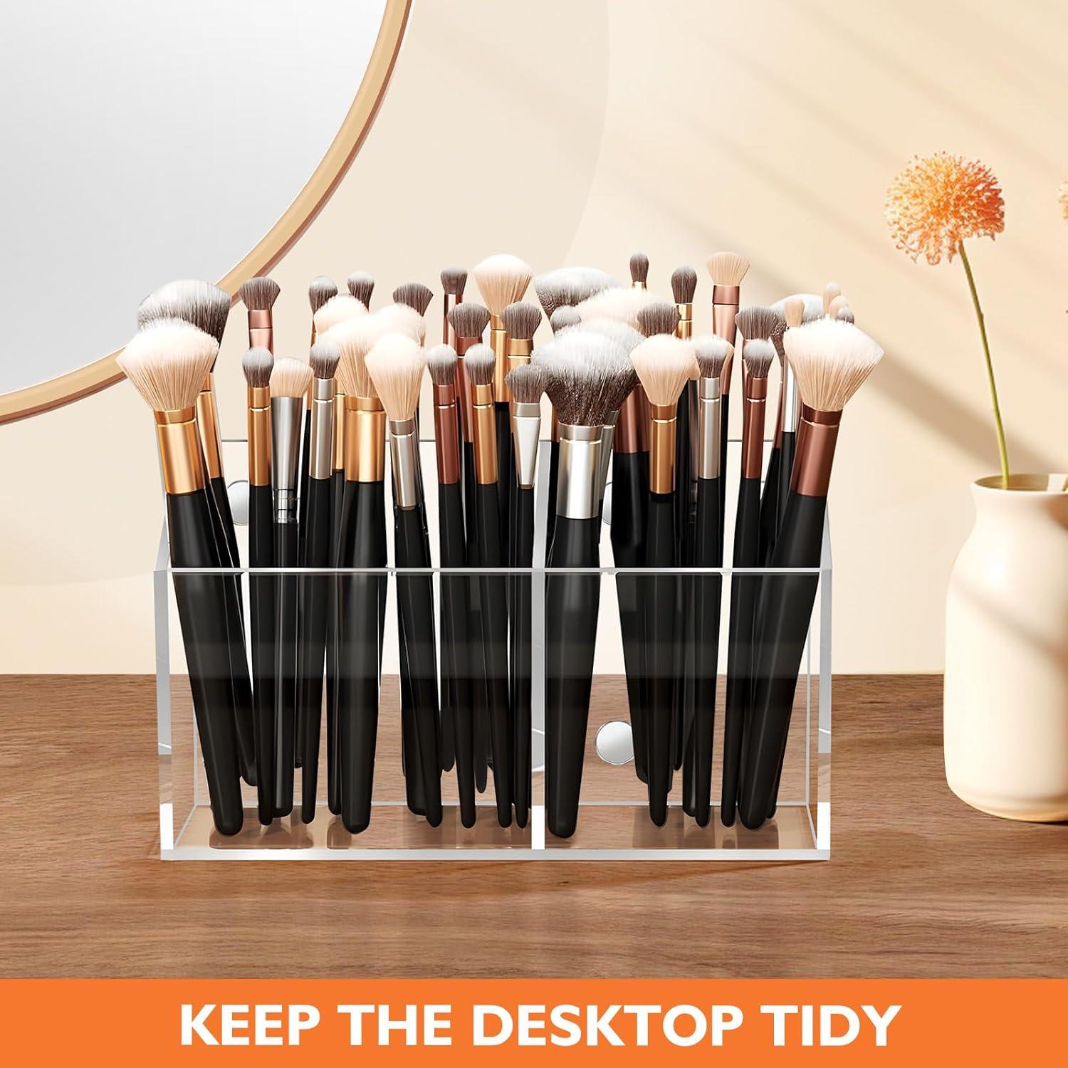 Soporte Magnético Acrílico Ameceres para Lápices y Marcadores