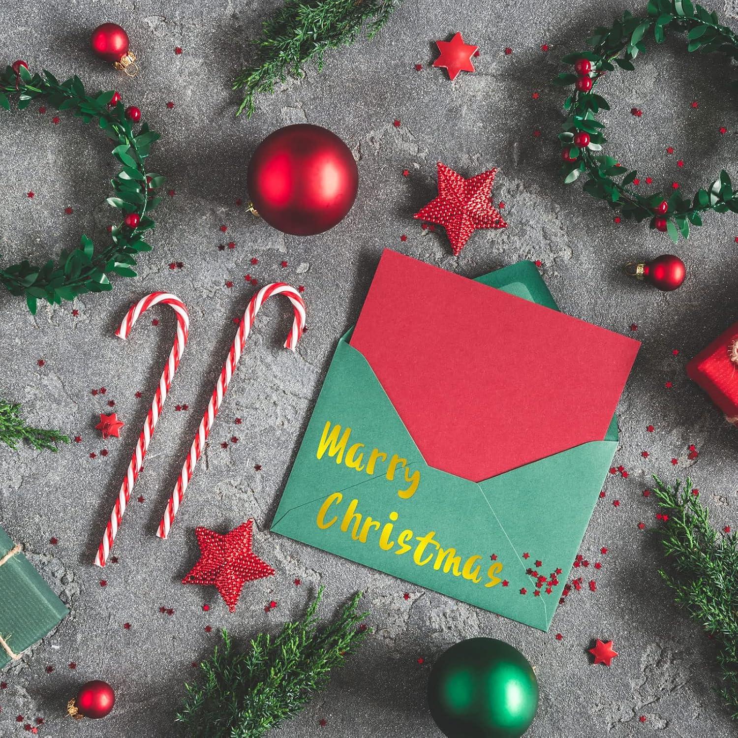 Calcomanías de Vinilo Autoadhesivas Outus 576 Piezas Oro 2.54 cm