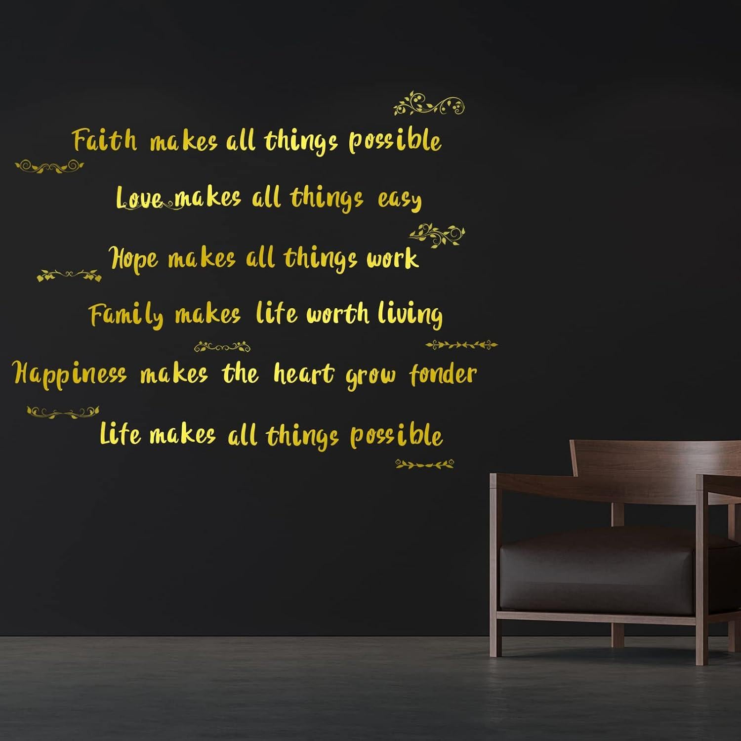 Calcomanías de Vinilo Autoadhesivas Outus 576 Piezas Oro 2.54 cm