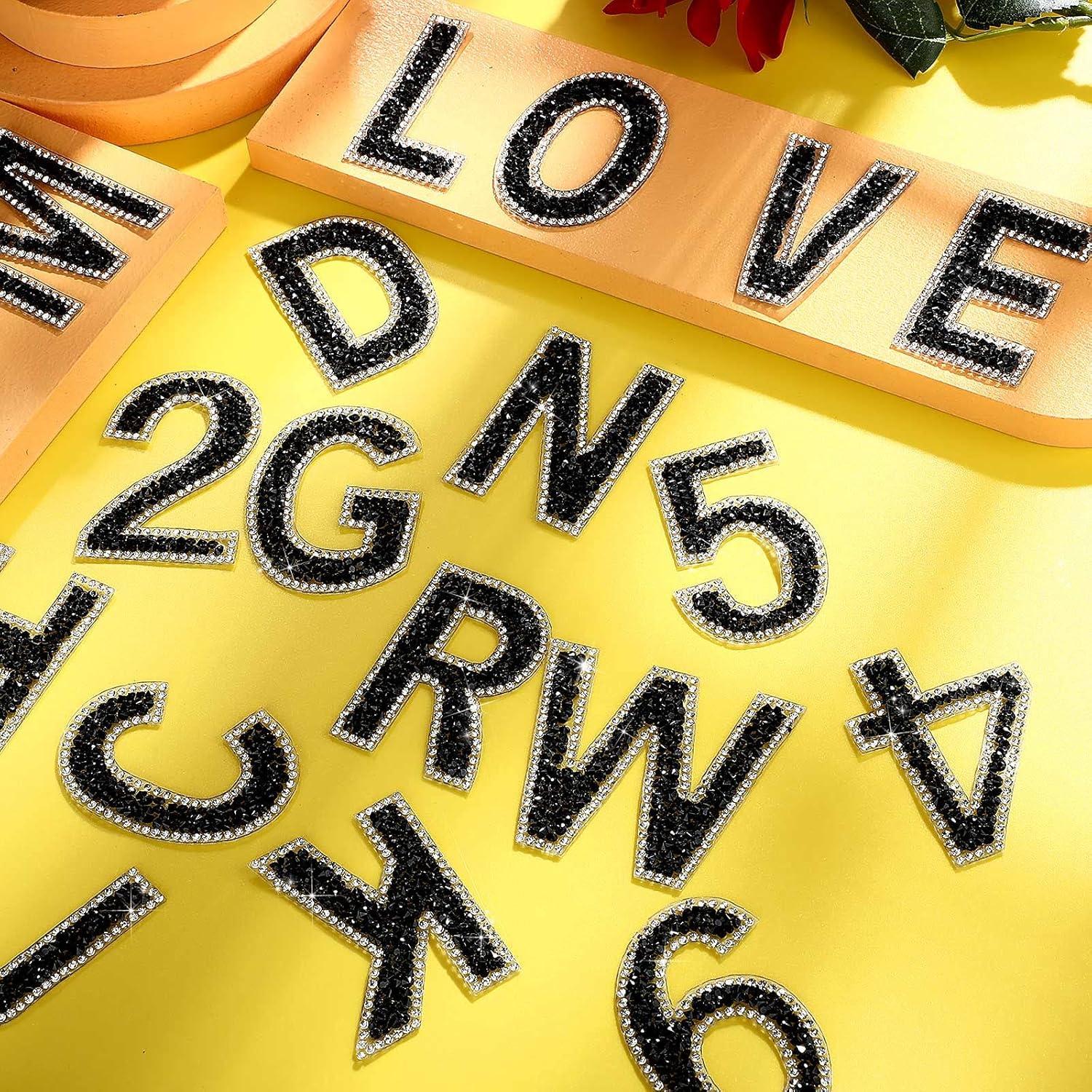 Calcomanías Autoadhesivas de Letras y Números WILLBOND 37 Piezas