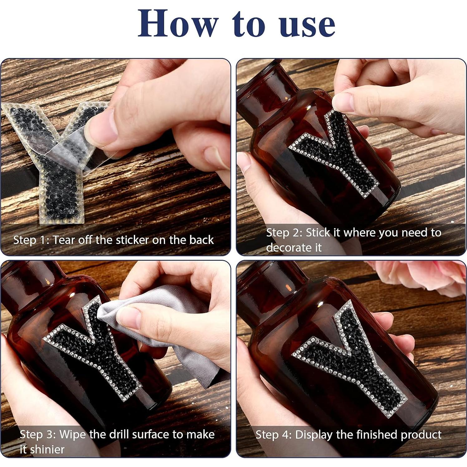 Calcomanías Autoadhesivas de Letras y Números WILLBOND 37 Piezas